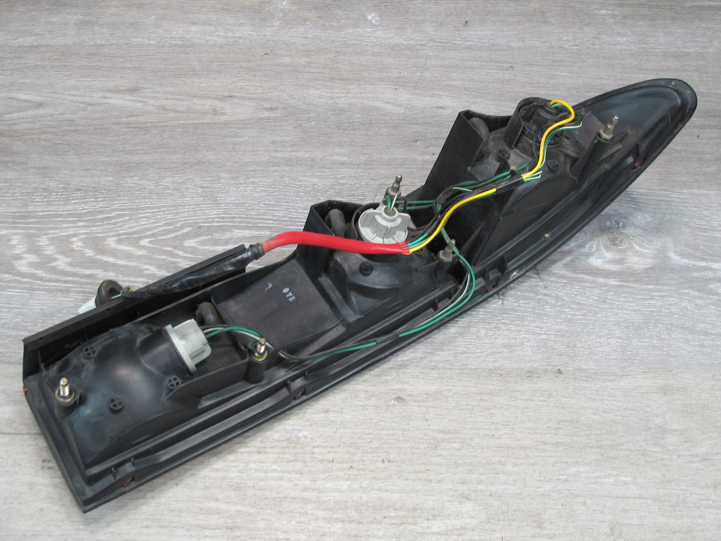 91-93 Mitsubishi 3000GT Set of 3 Rear Left Right Center Tail Light Lamp OEM