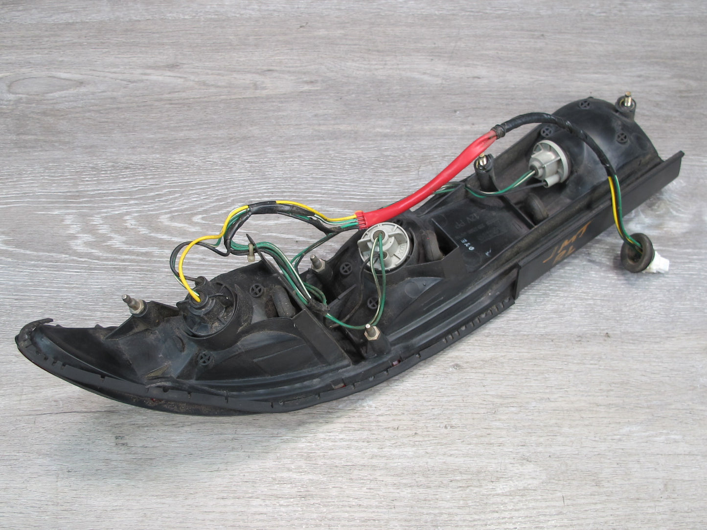 91-93 Mitsubishi 3000GT Set of 3 Rear Left Right Center Tail Light Lamp OEM