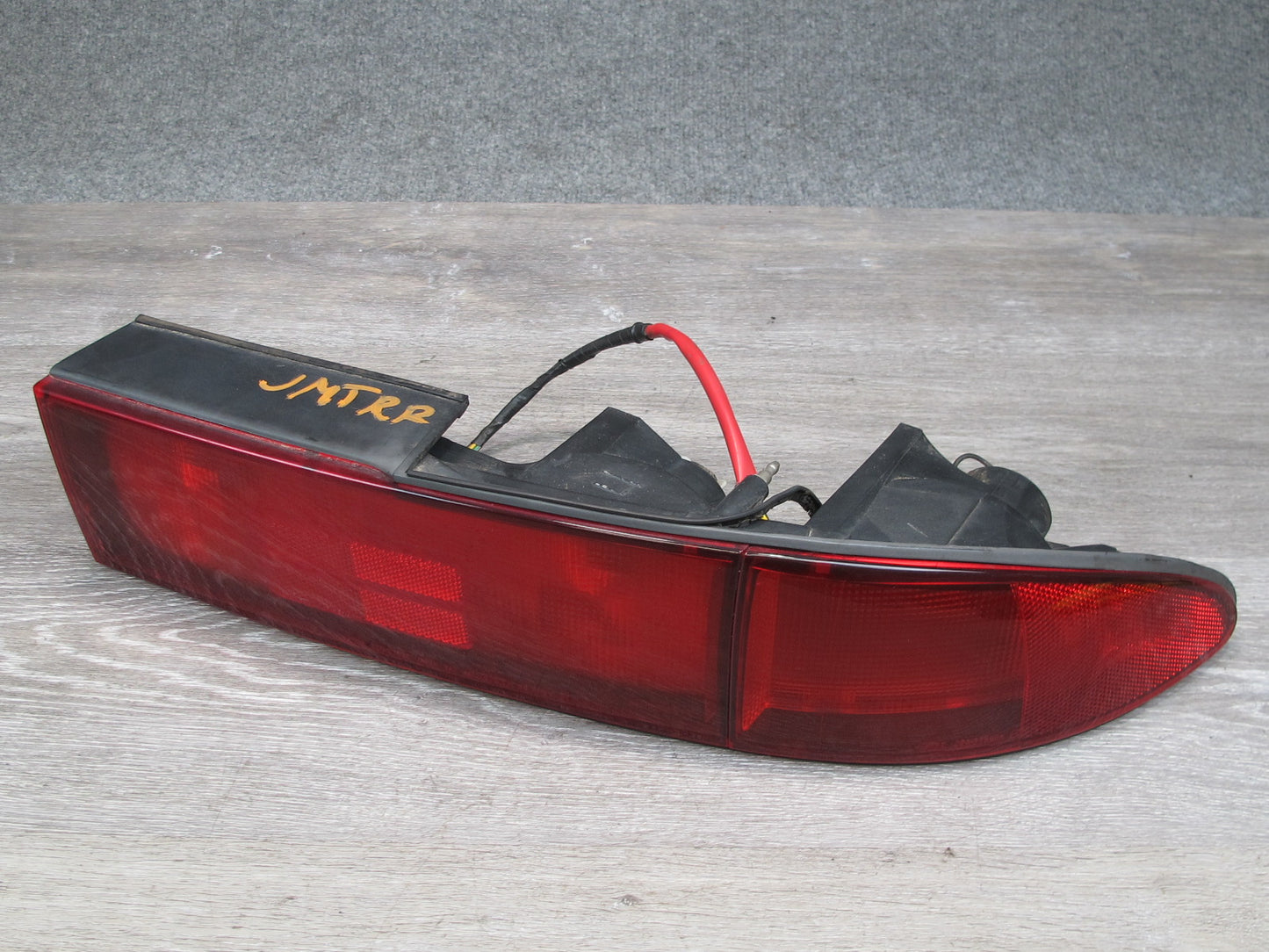 91-93 Mitsubishi 3000GT Set of 3 Rear Left Right Center Tail Light Lamp OEM