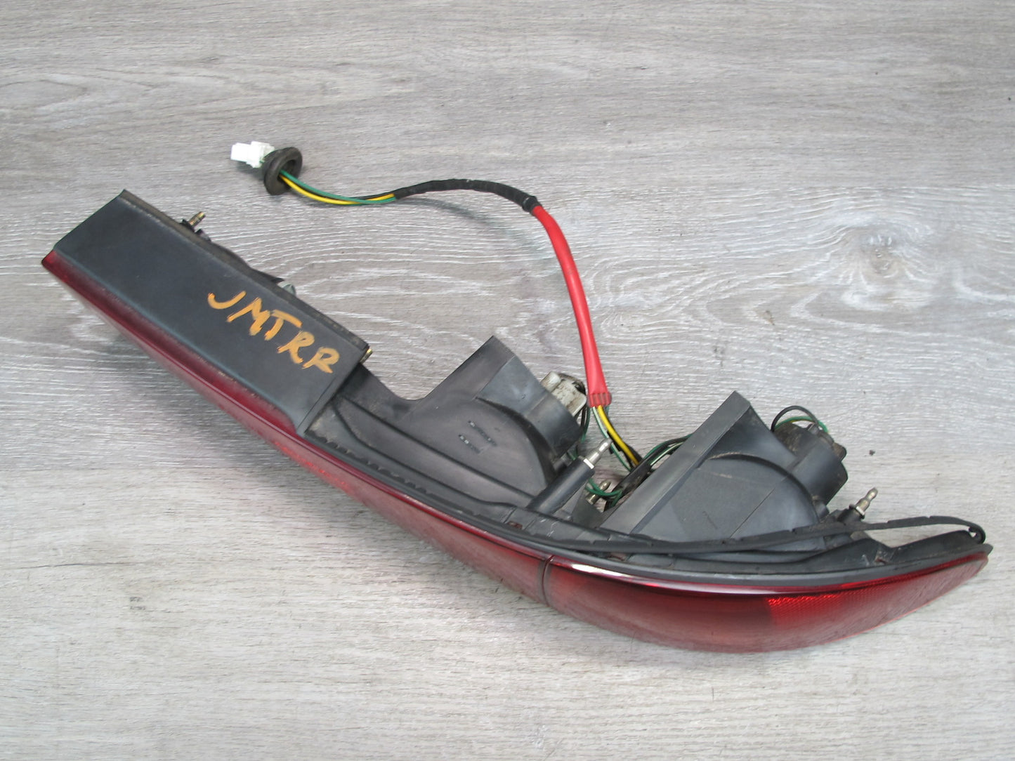 91-93 Mitsubishi 3000GT Set of 3 Rear Left Right Center Tail Light Lamp OEM