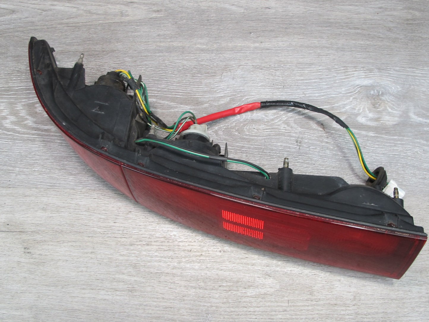 91-93 Mitsubishi 3000GT Set of 3 Rear Left Right Center Tail Light Lamp OEM