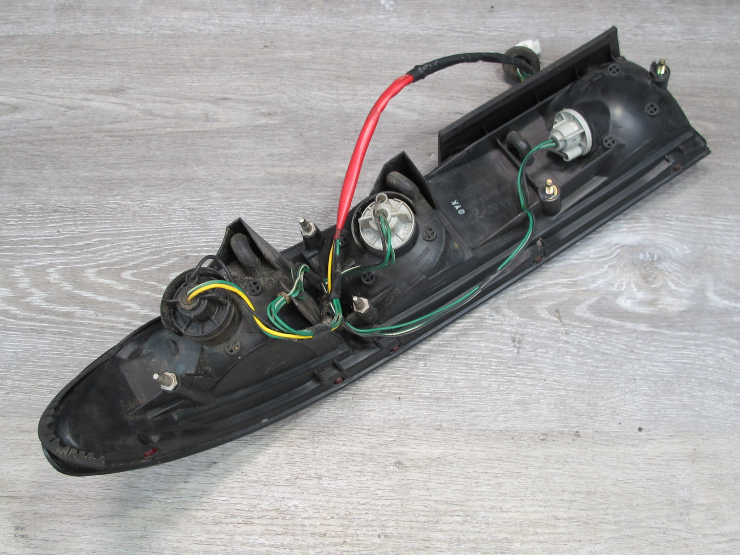 91-93 Mitsubishi 3000GT Set of 3 Rear Left Right Center Tail Light Lamp OEM