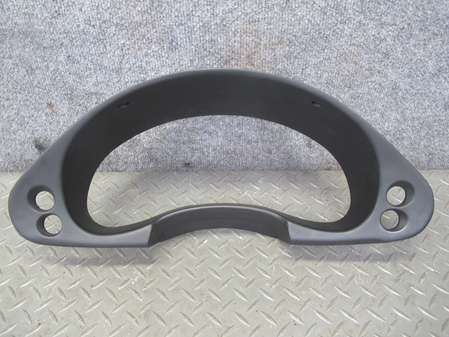 91-99 Mitsubishi 3000GT Dash Speedometer Instrument Cluster Trim Bezel Black OEM