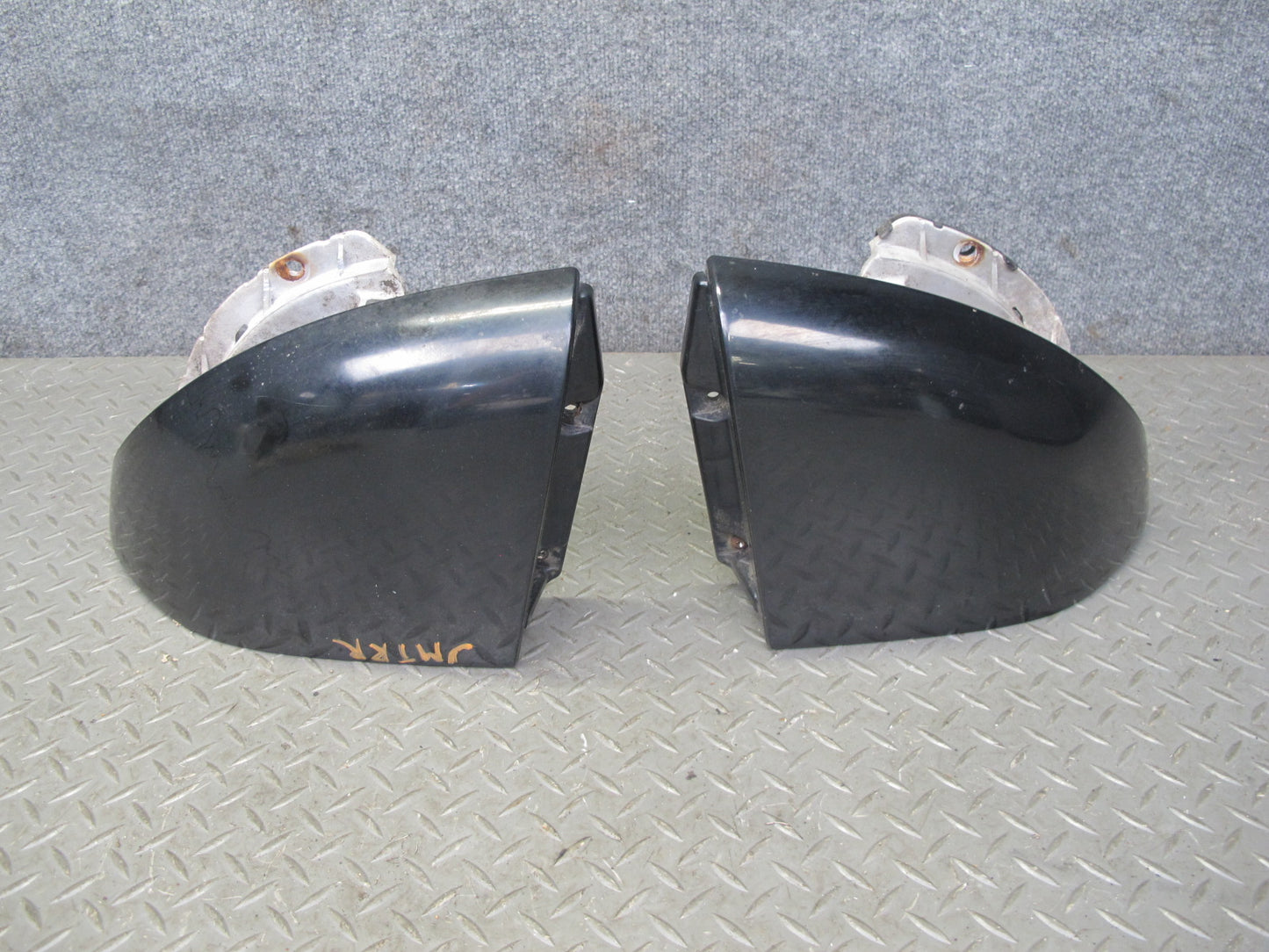 91-93 Mitsubishi 3000GT Set of 2 Rear Bumper Quarter Trim Panel Molding OEM