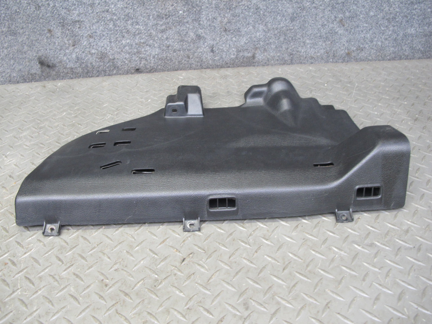 91-99 Mitsubishi 3000GT Front Right Lower Dash Trim Cover Panel Bezel Black OEM