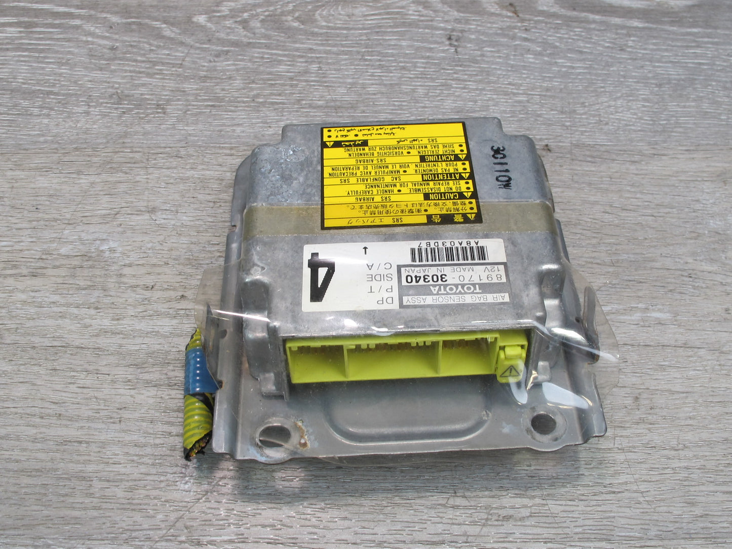 01-05 LEXUS GS300 GS430 SRS AIRBAG CONTROL MODULE UNIT 89170-30340 OEM