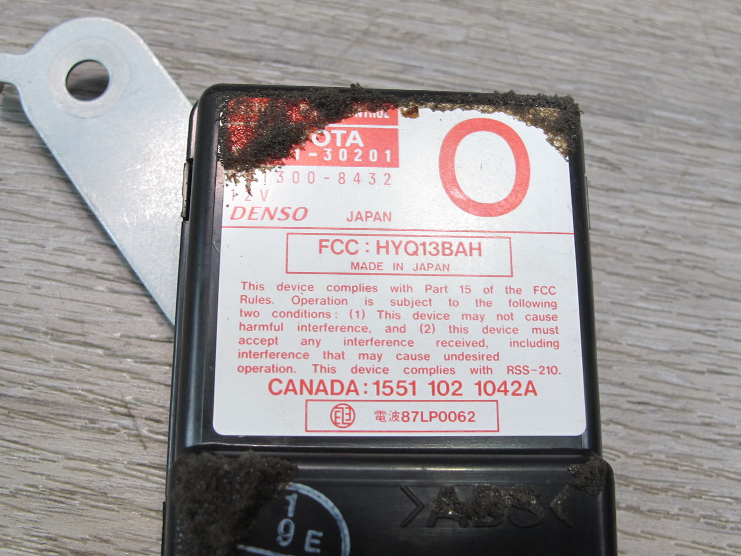 98-05 Lexus GS400 GS430 GS300 Keyless Entry Receiver Door Control Module OEM