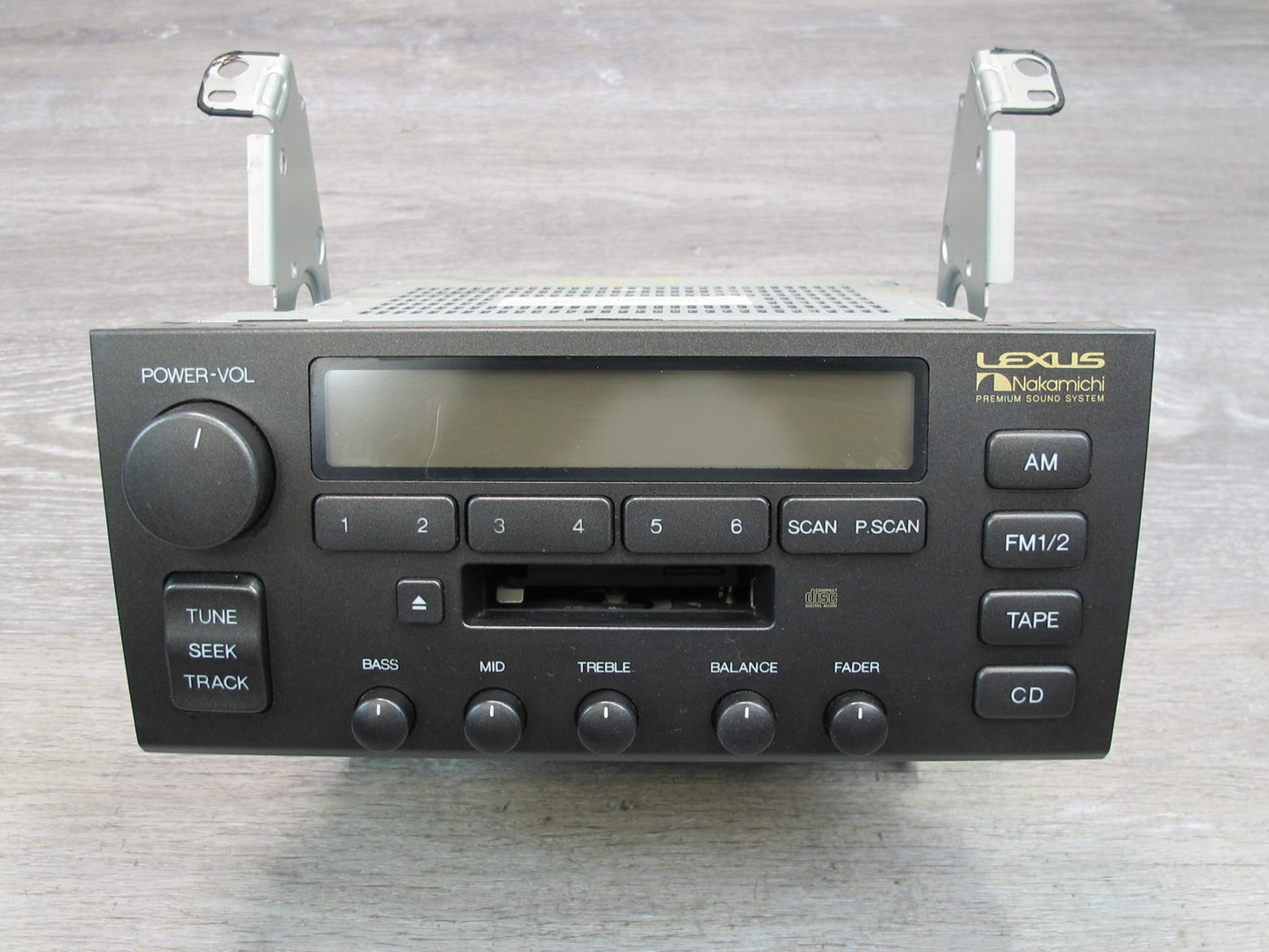98-00 Lexus UCF20L LS400 Radio Stereo Cassette Player Head Unit 86120-50570 OEM
