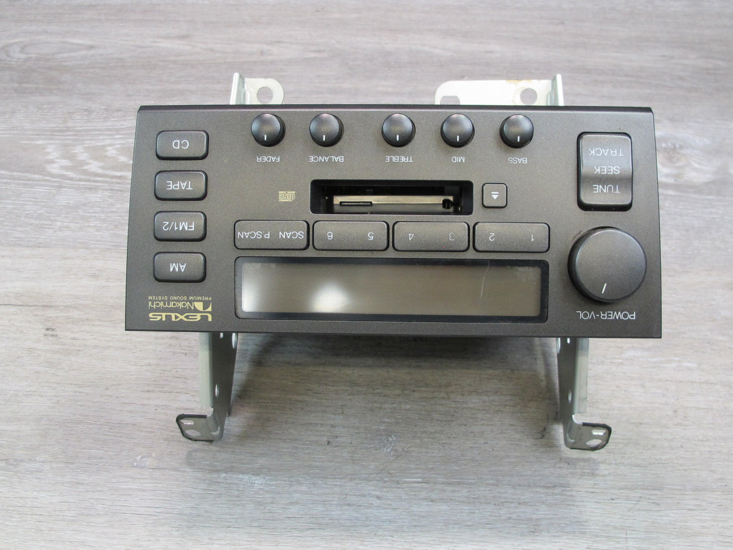 98-00 Lexus UCF20L LS400 Radio Stereo Cassette Player Head Unit 86120-50570 OEM