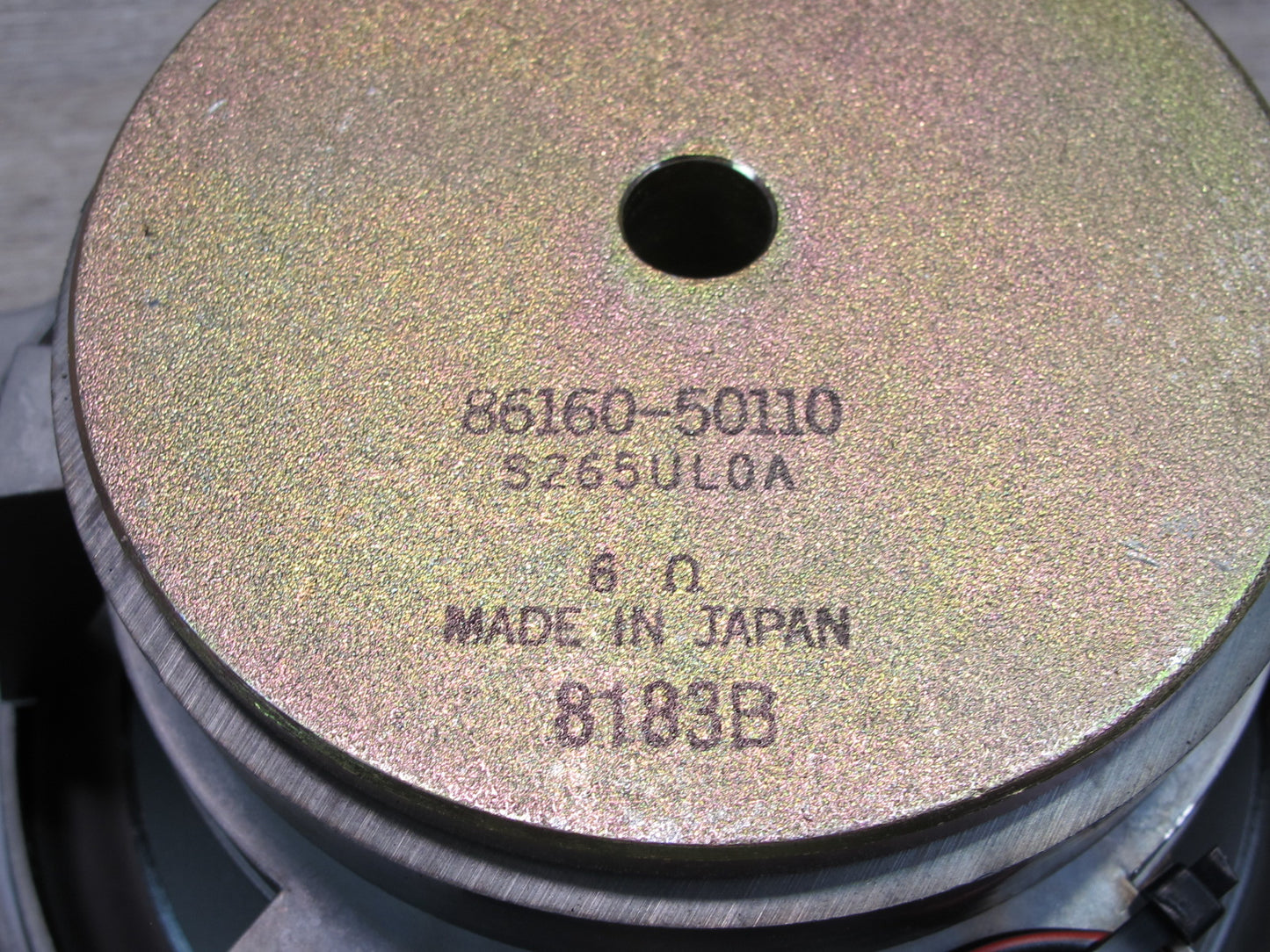 95-00 Lexus UCF20L LS400 Rear Subwoofer Speaker Nakamichi 86160-50110 OEM