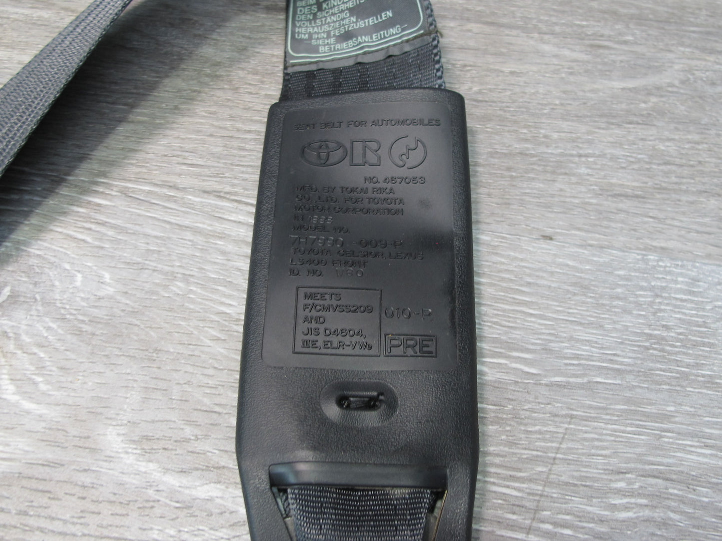 98-00 LEXUS LS400 FRONT RIGHT & LEFT SIDE SEATBELT RETRACTOR SET OEM