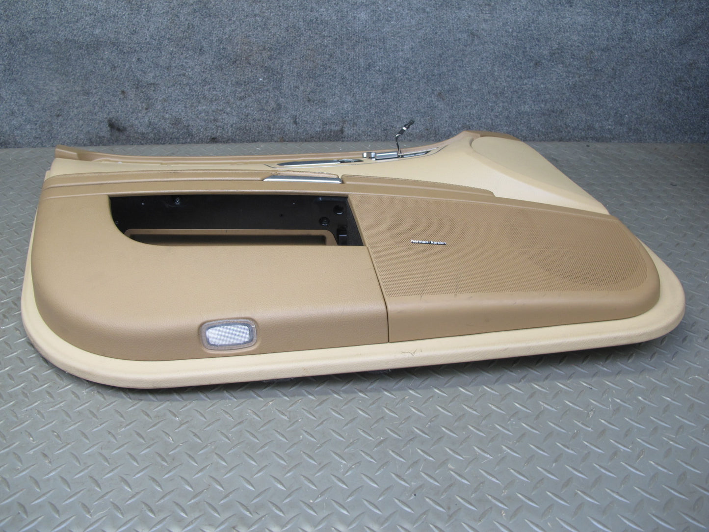 07-09 Mercedes W221 S-class Front Door Interior Trim Cover Panel Set Brown OEM