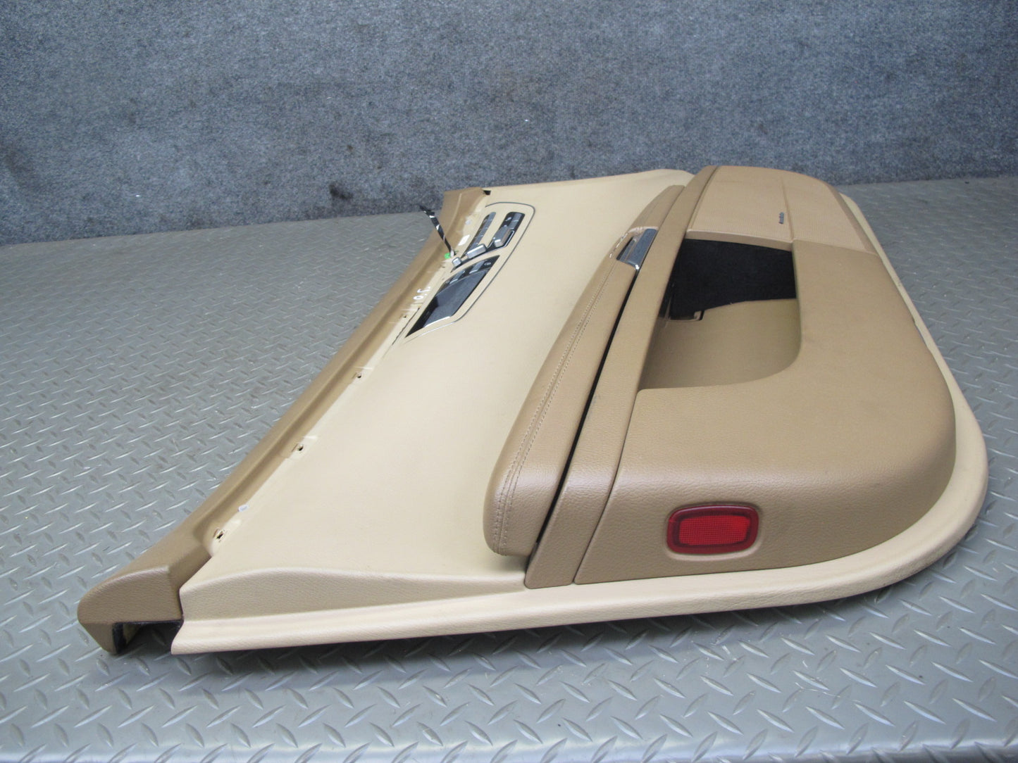 07-09 Mercedes W221 S-class Front Door Interior Trim Cover Panel Set Brown OEM