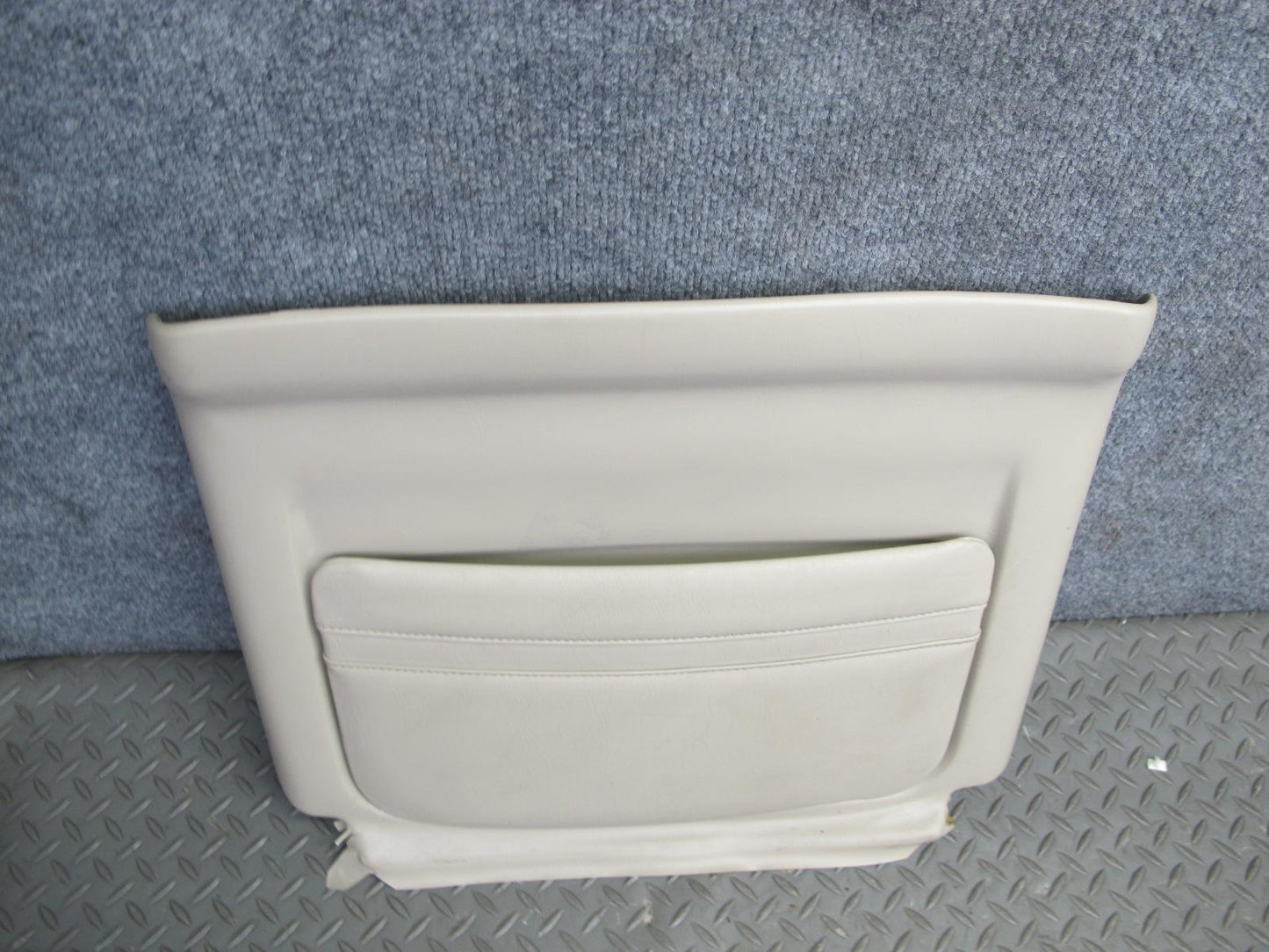 2003-2006 Lexus LX470 Front Right Passenger Side Seat Back Rear Panel Ivory