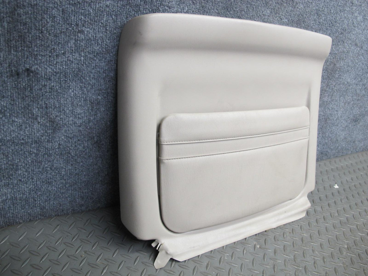2003-2006 Lexus LX470 Front Right Passenger Side Seat Back Rear Panel Ivory