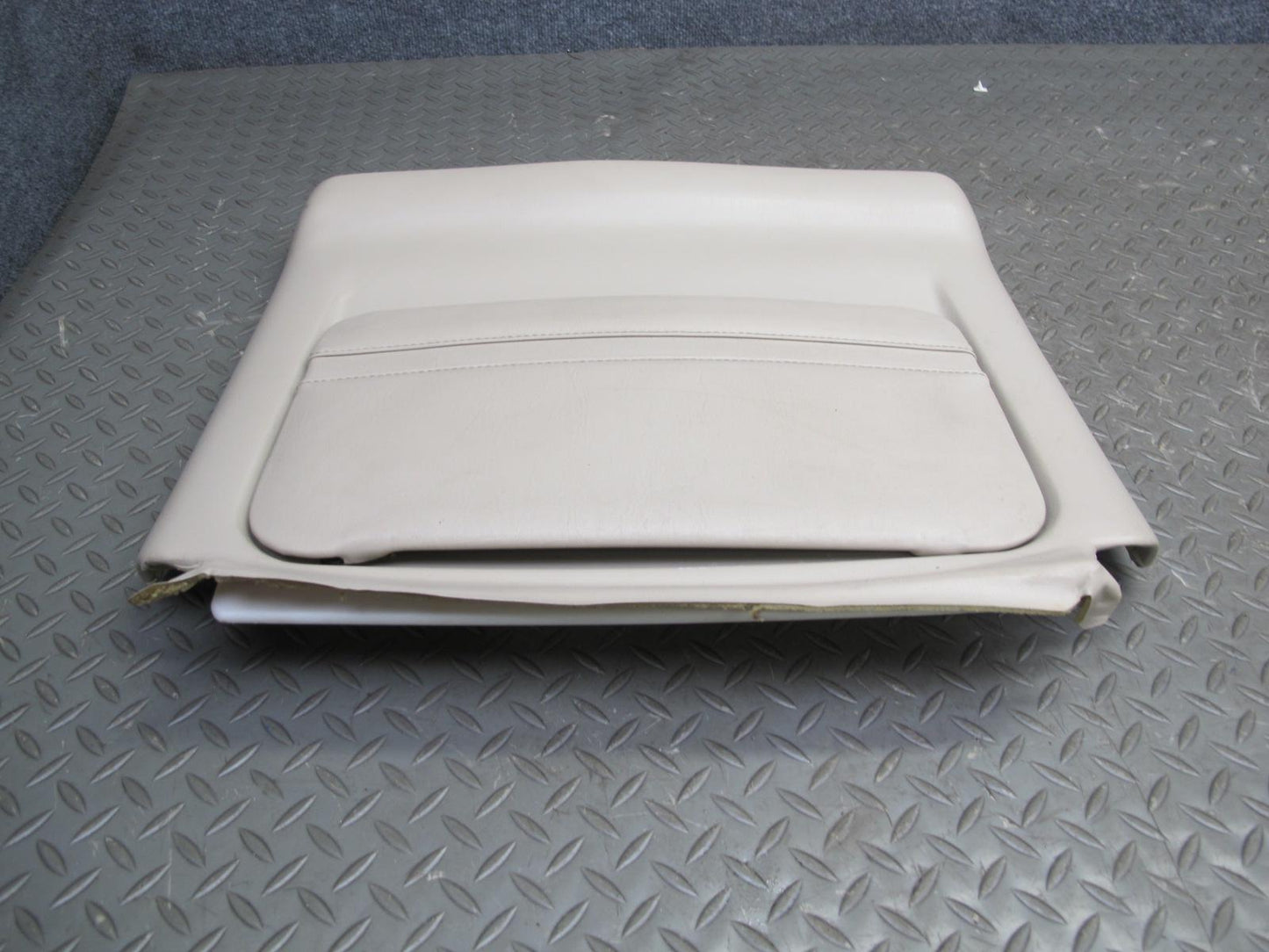 2003-2006 Lexus LX470 Front Right Passenger Side Seat Back Rear Panel Ivory