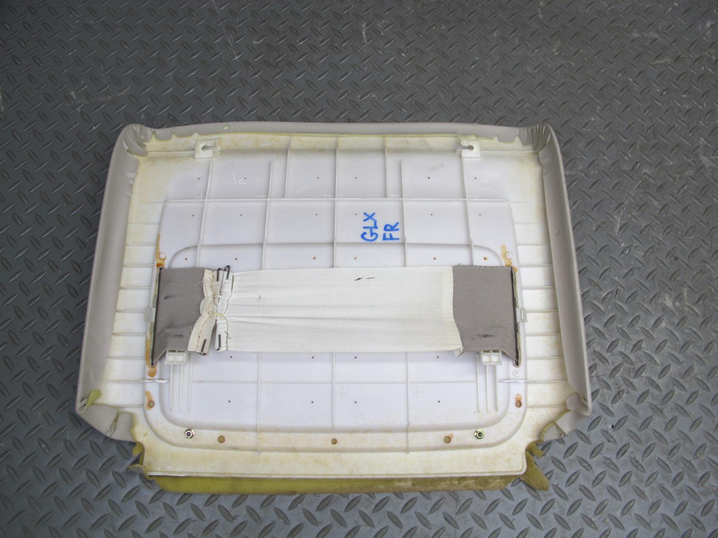2003-2006 Lexus LX470 Front Right Passenger Side Seat Back Rear Panel Ivory