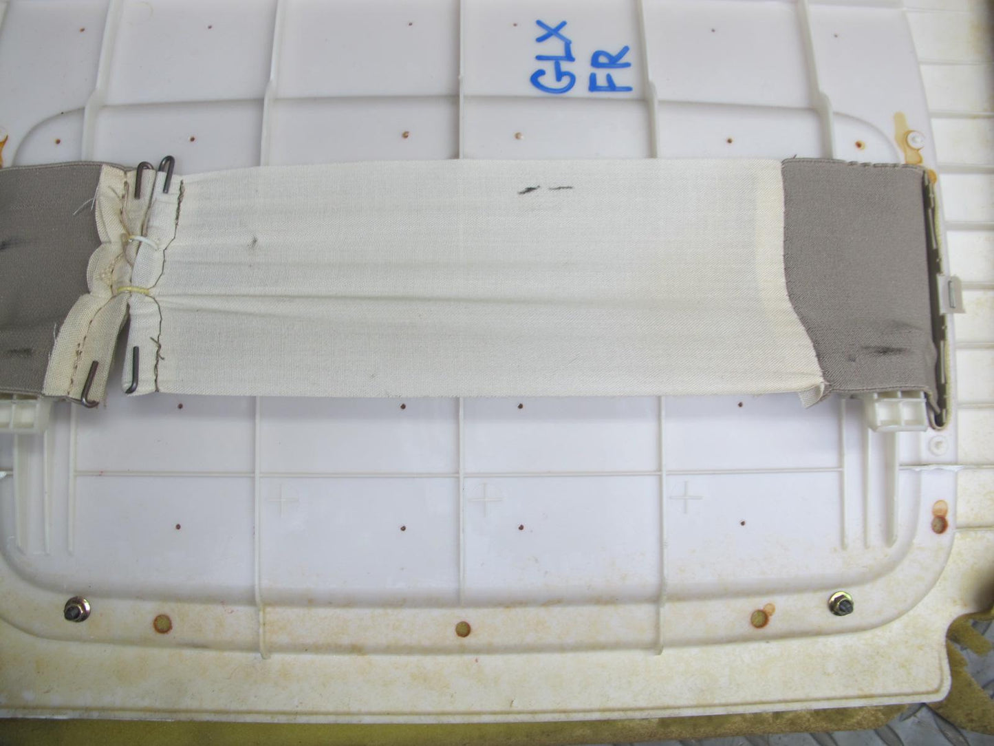 2003-2006 Lexus LX470 Front Right Passenger Side Seat Back Rear Panel Ivory