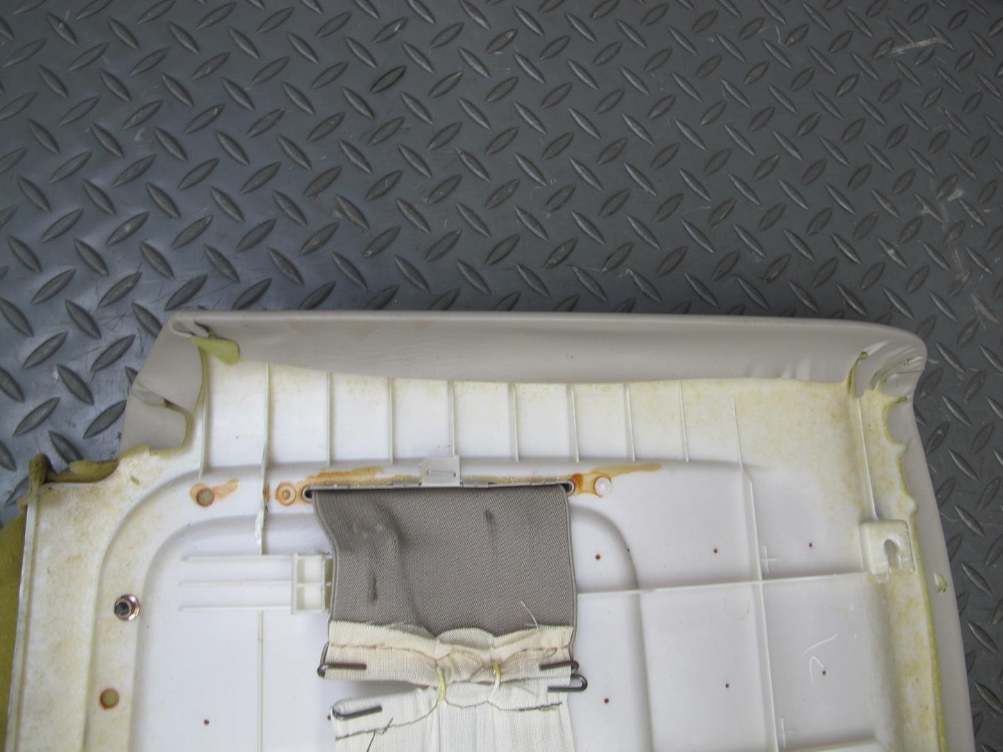 2003-2006 Lexus LX470 Front Right Passenger Side Seat Back Rear Panel Ivory