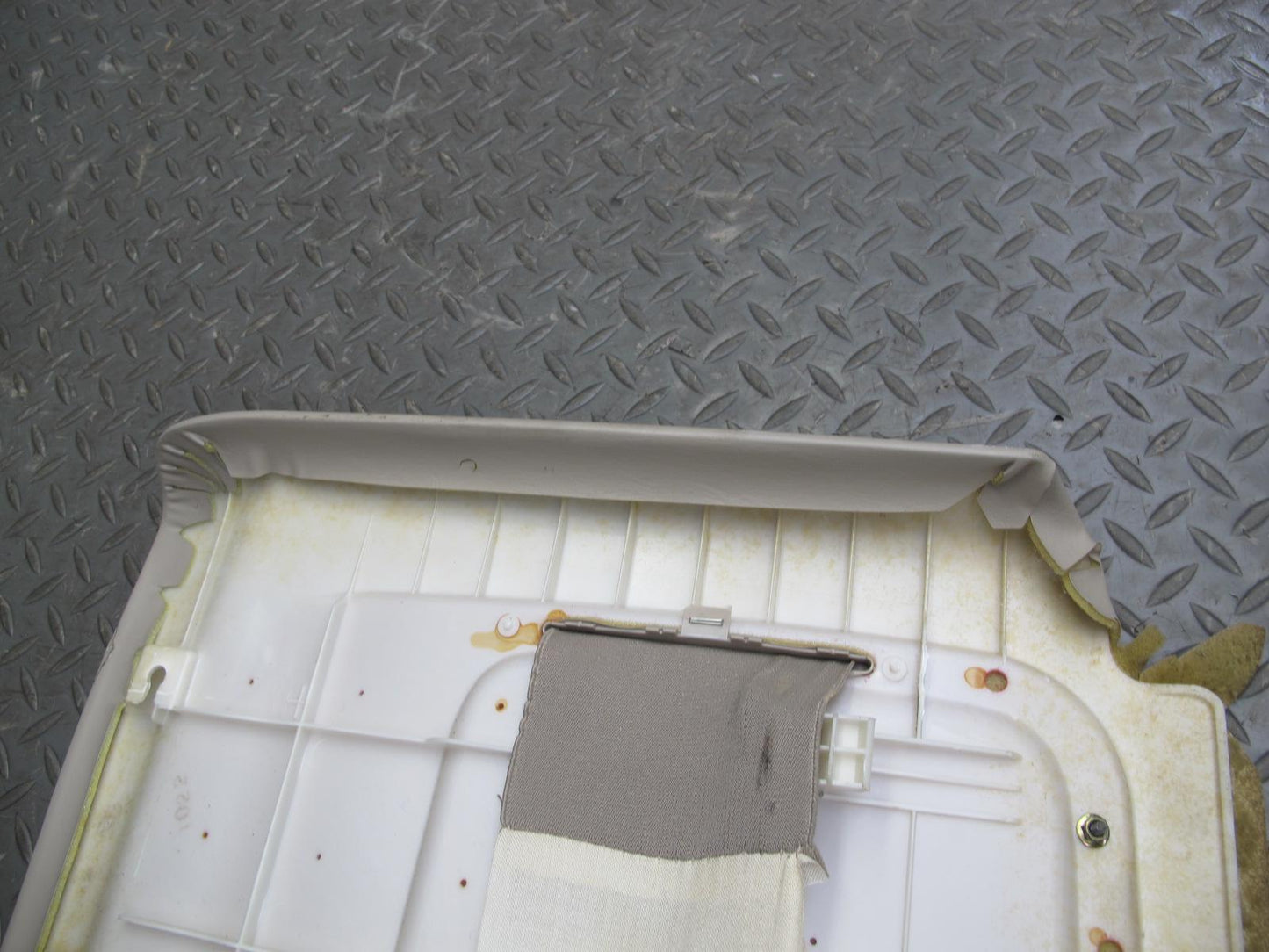 2003-2006 Lexus LX470 Front Right Passenger Side Seat Back Rear Panel Ivory
