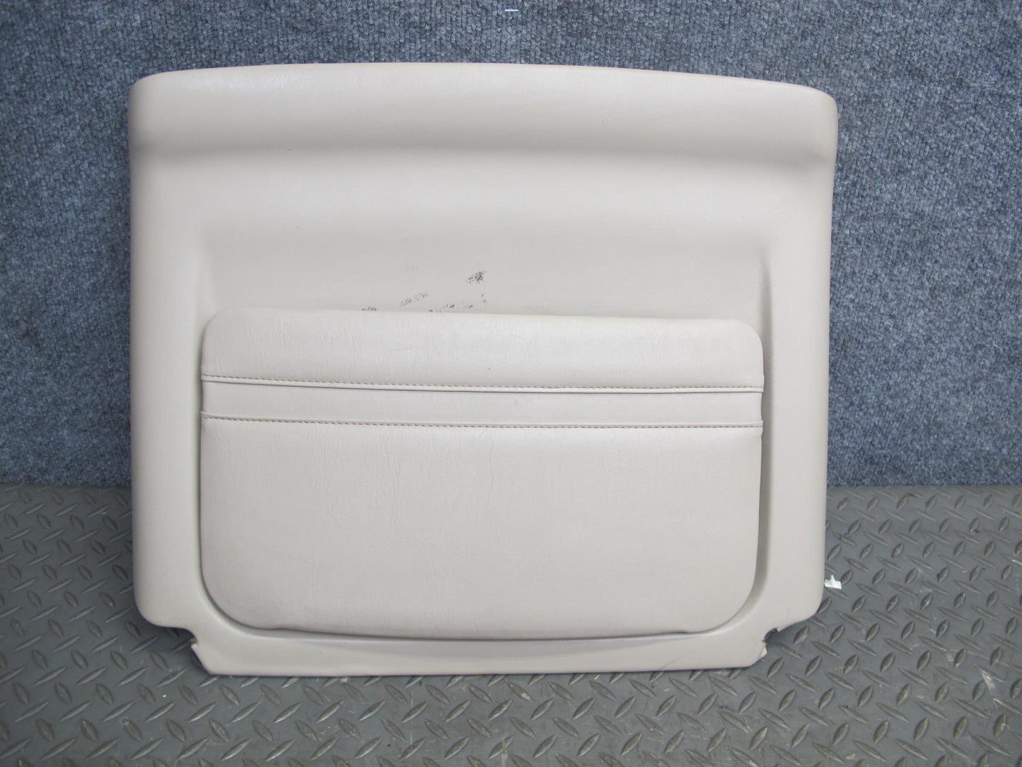 2003-2006 Lexus LX470 Front Left Driver Side Seat Back Rear Panel Ivory
