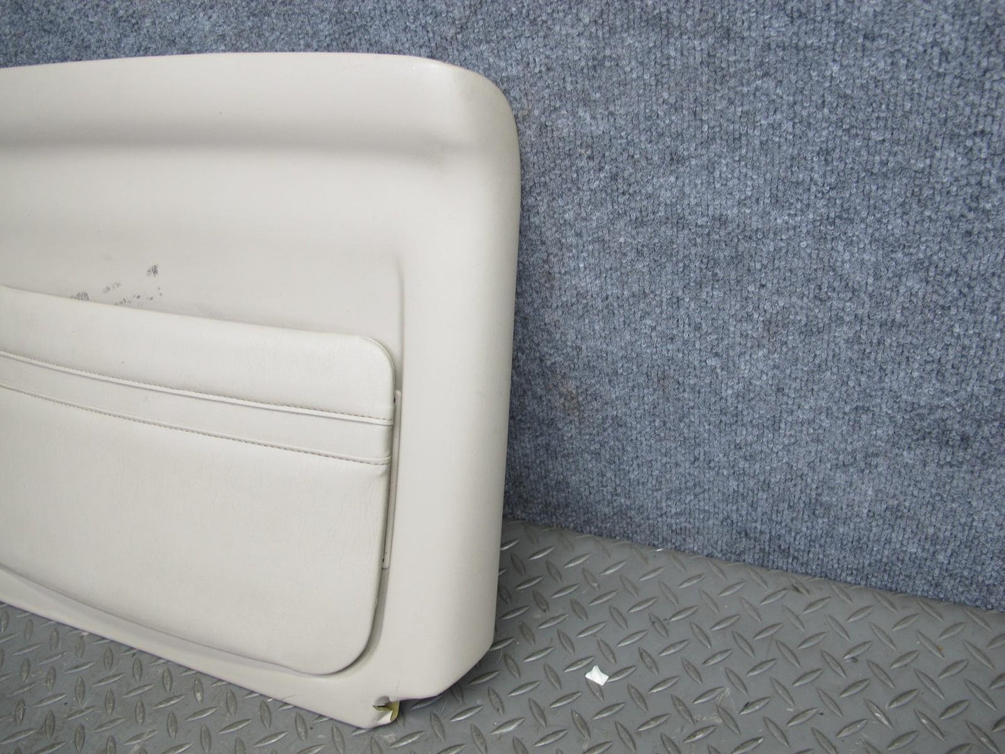 2003-2006 Lexus LX470 Front Left Driver Side Seat Back Rear Panel Ivory