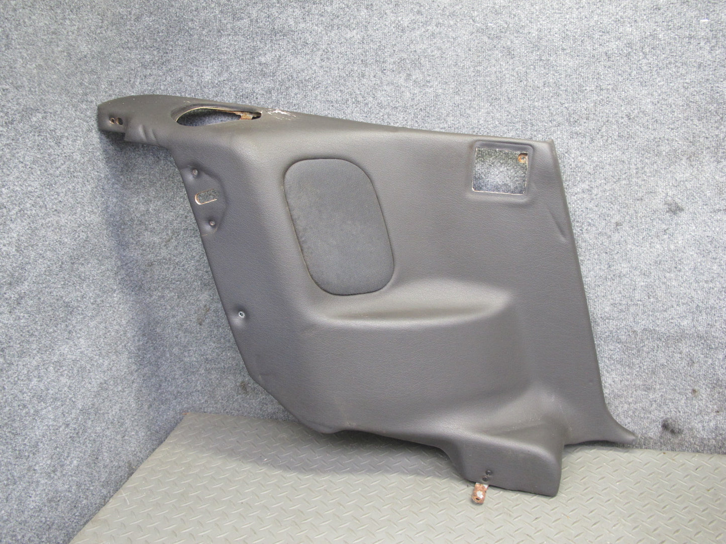 91-95 Mitsubishi 3000GT Set of 2 Rear Quarter Interior Trim Cover Panel Gray OEM