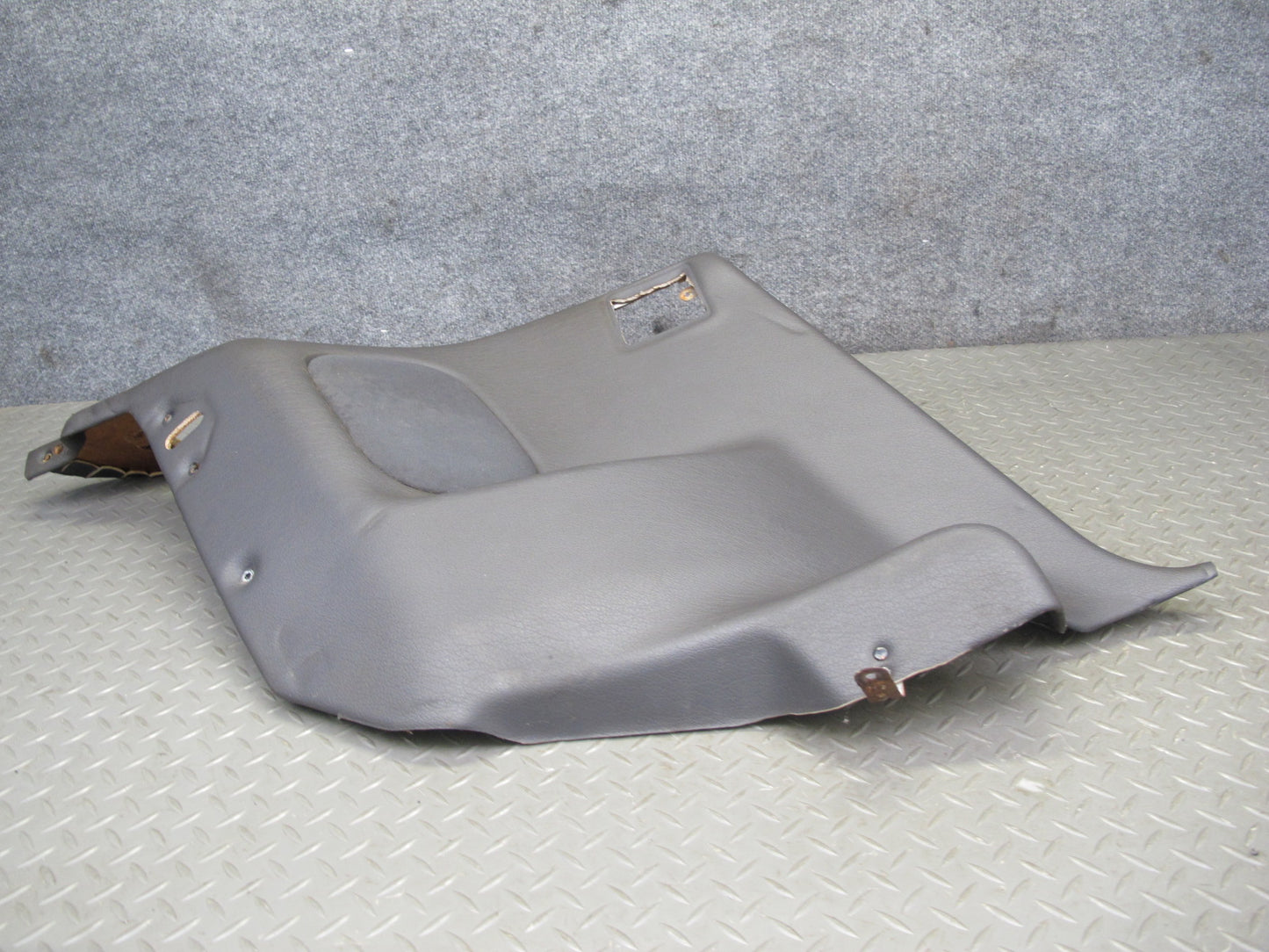 91-95 Mitsubishi 3000GT Set of 2 Rear Quarter Interior Trim Cover Panel Gray OEM