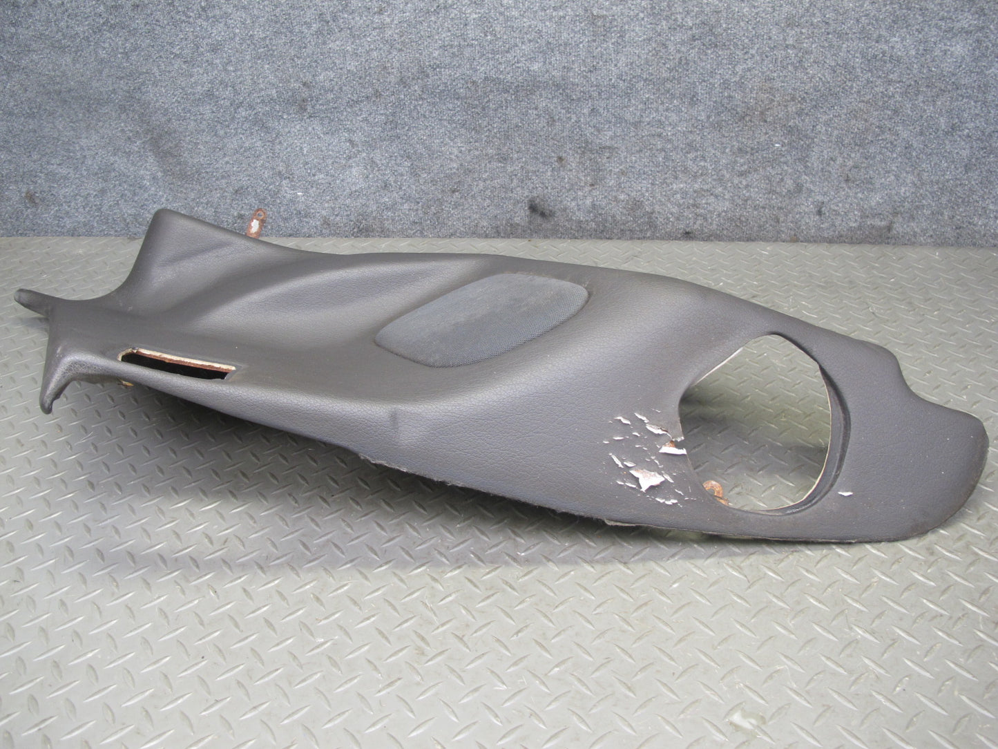 91-95 Mitsubishi 3000GT Set of 2 Rear Quarter Interior Trim Cover Panel Gray OEM