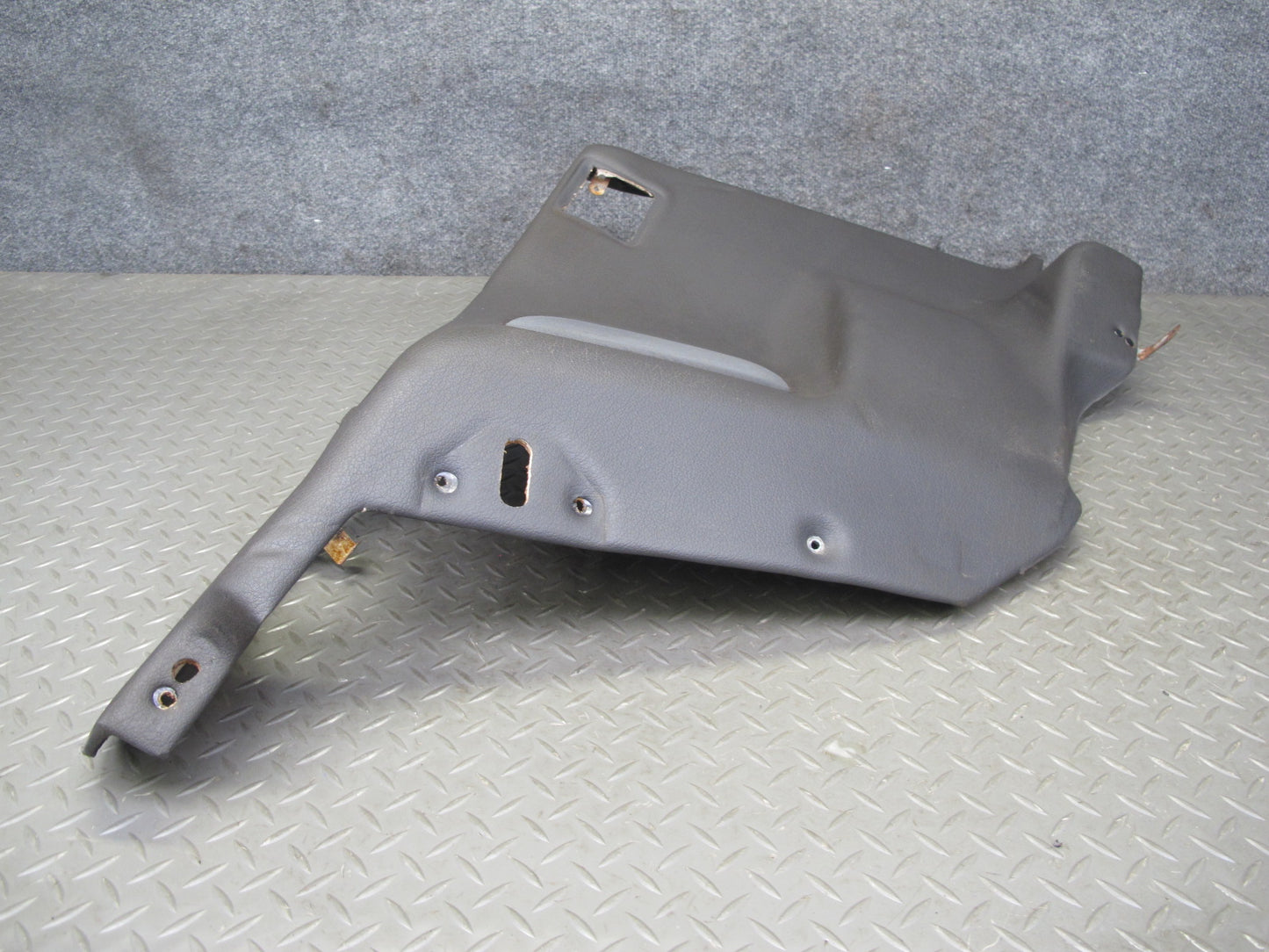 91-95 Mitsubishi 3000GT Set of 2 Rear Quarter Interior Trim Cover Panel Gray OEM