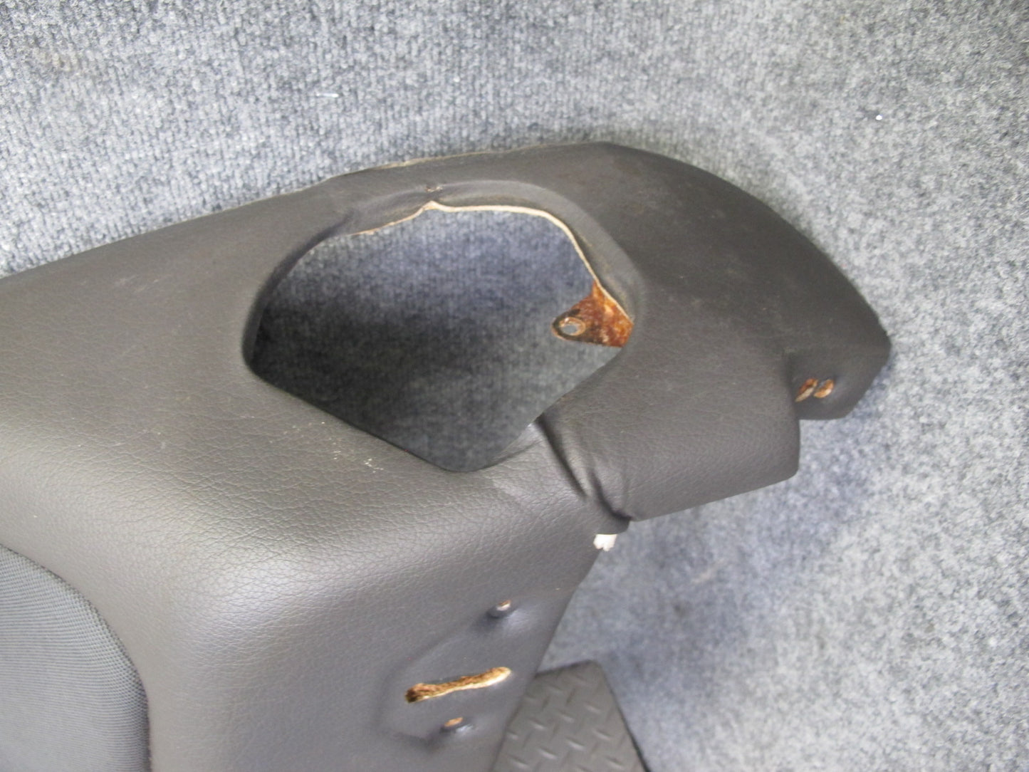 91-95 Mitsubishi 3000GT Set of 2 Rear Quarter Interior Trim Cover Panel Gray OEM
