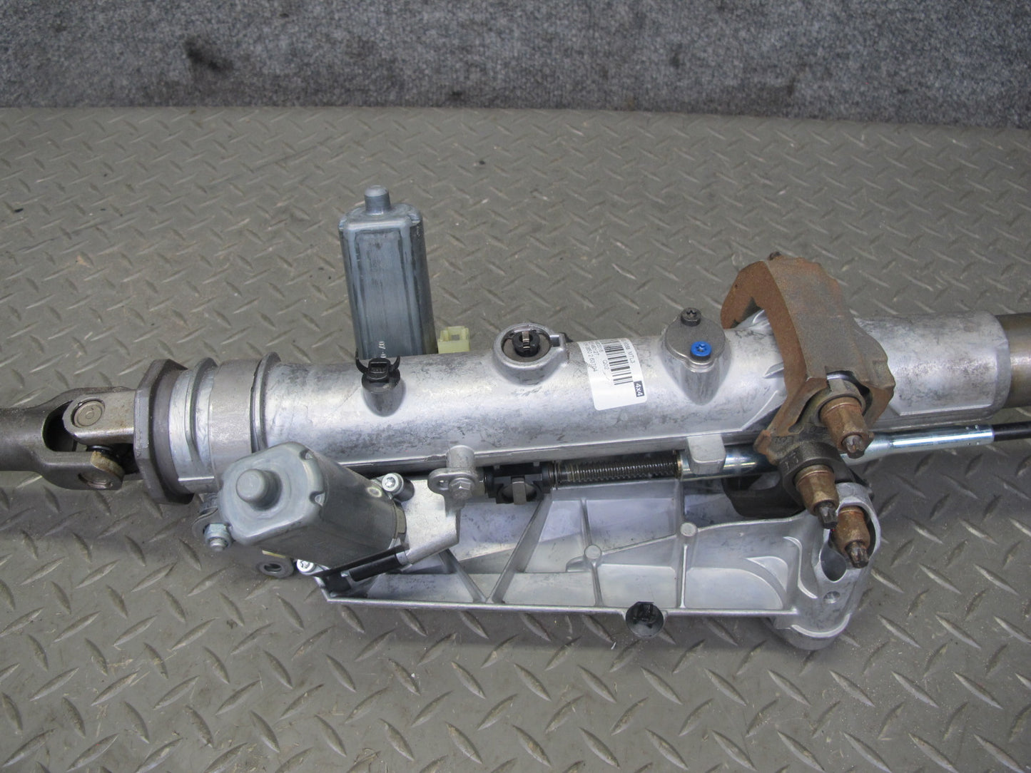 07-09 Mercedes W221 S550 AWD 4MATIC Steering Column Assembly w Adjust Motors OEM