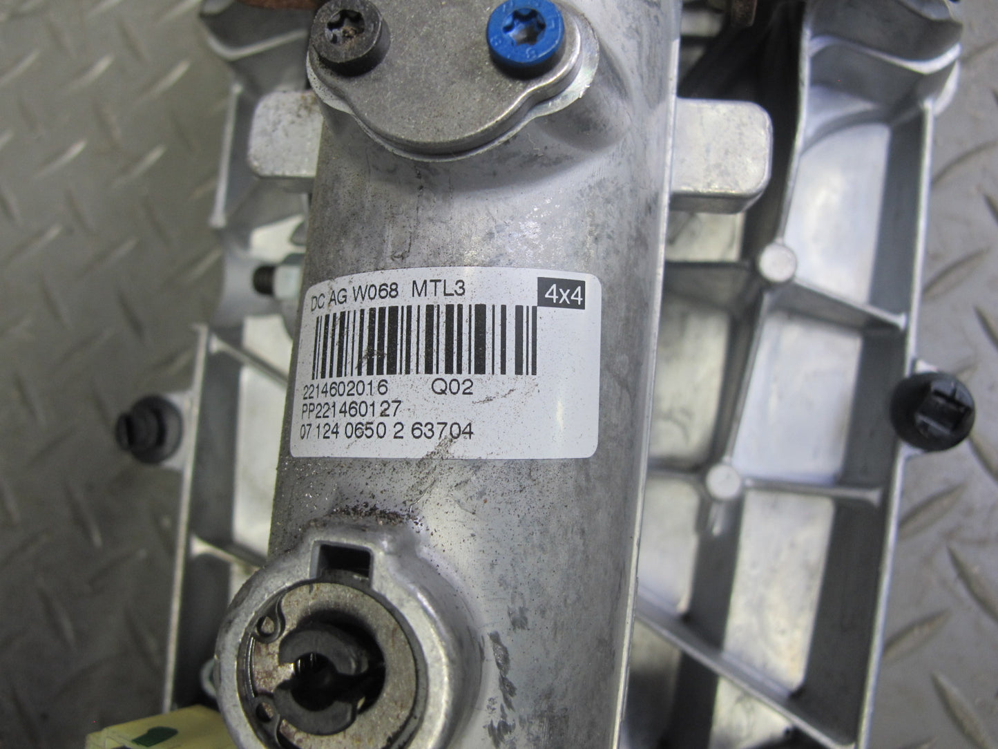 07-09 Mercedes W221 S550 AWD 4MATIC Steering Column Assembly w Adjust Motors OEM