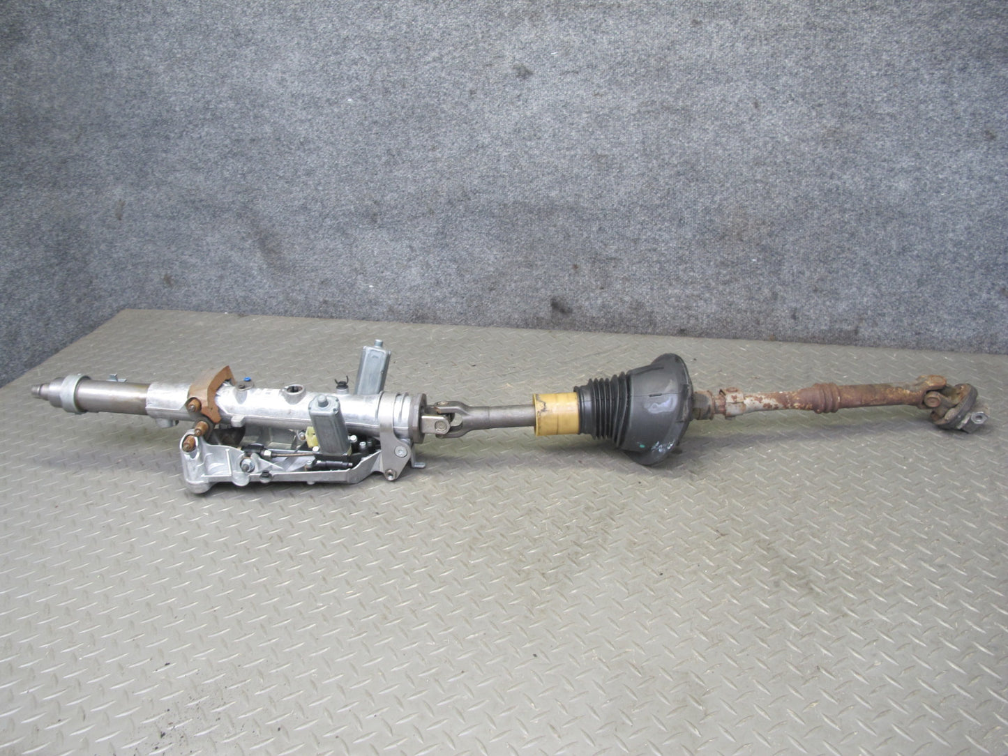 07-09 Mercedes W221 S550 AWD 4MATIC Steering Column Assembly w Adjust Motors OEM