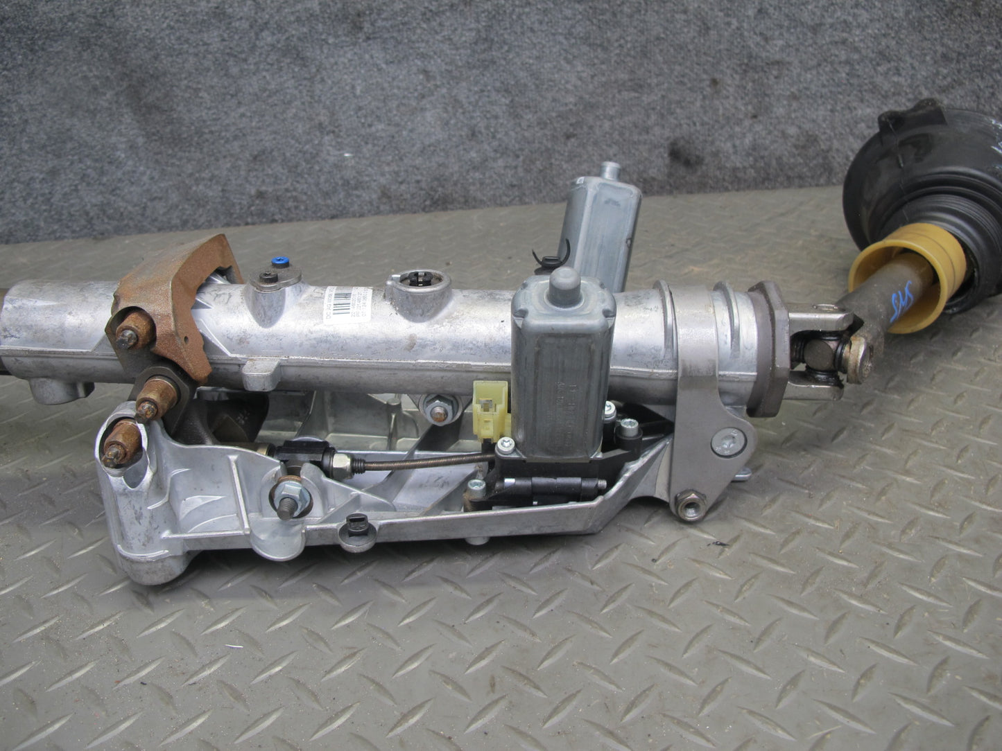 07-09 Mercedes W221 S550 AWD 4MATIC Steering Column Assembly w Adjust Motors OEM