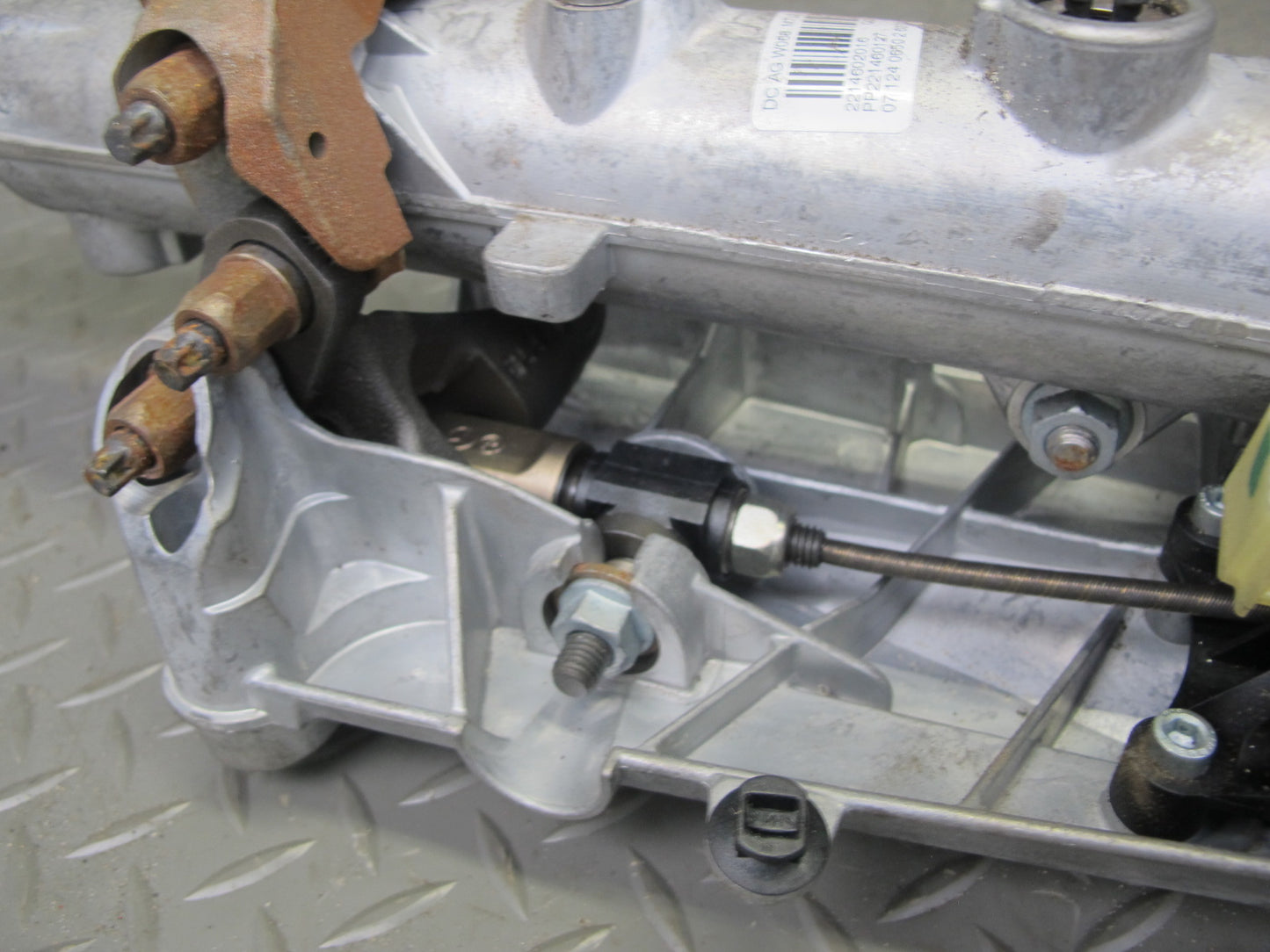 07-09 Mercedes W221 S550 AWD 4MATIC Steering Column Assembly w Adjust Motors OEM