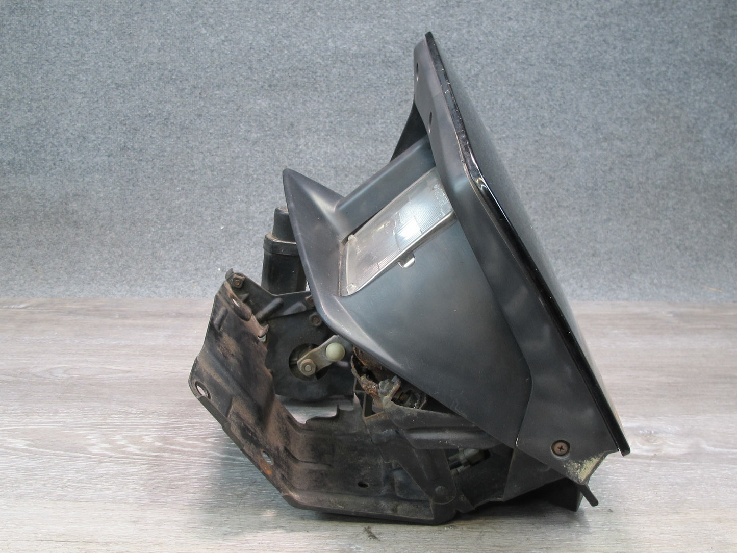 91-93 Mitsubishi 3000GT Front Left POP UP Headlight Lamp w Motor Black OEM