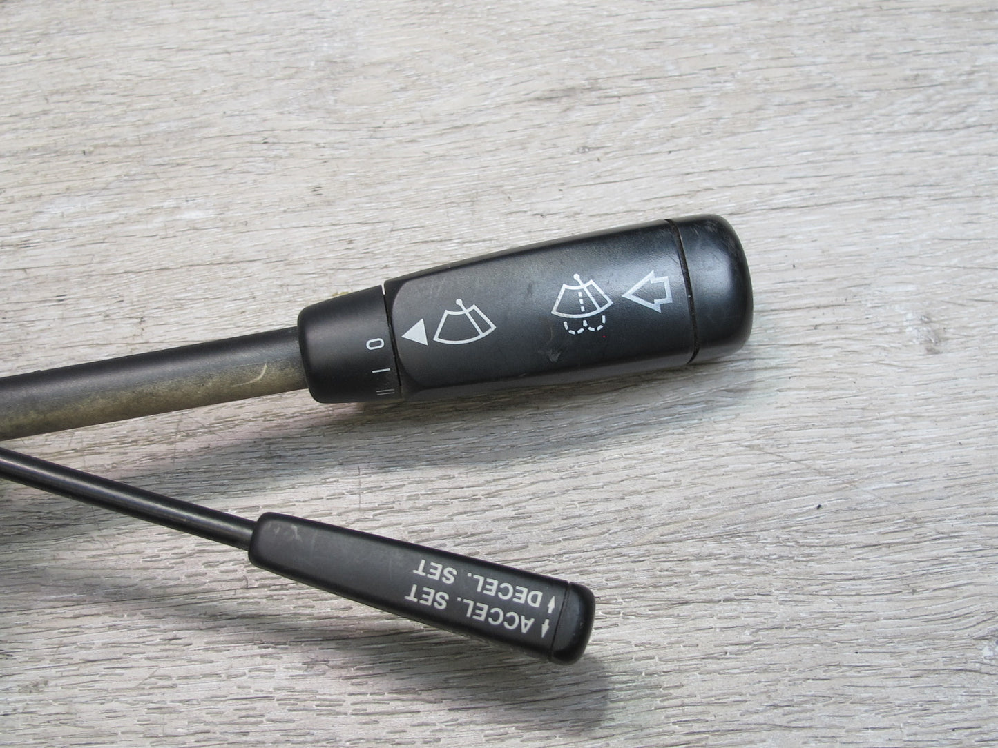 75-85 Mercedes W123 Set of 2 Steering Wiper & Cruse Control Switch OEM