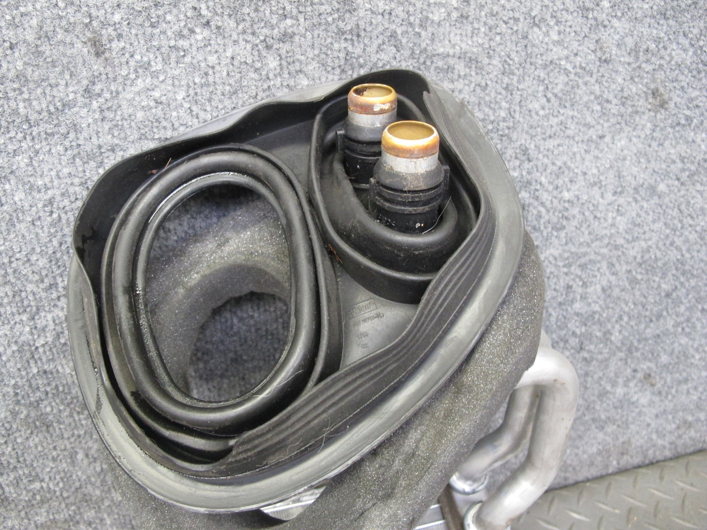 12-13 VW Golf EOS Tiguan Hvac Heater Core w Outlet Tube Pipe & Grommet OEM