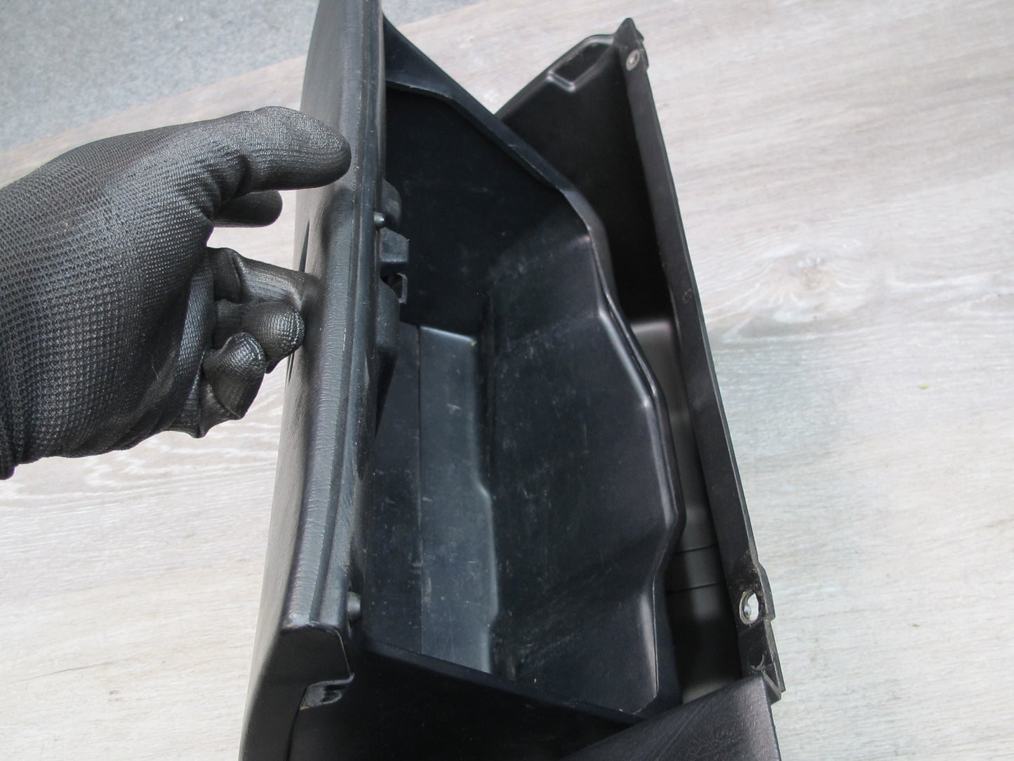 91-93 Toyota SW21L MR2 Dash Glove Box Storage Compartment Assembly Black OEM