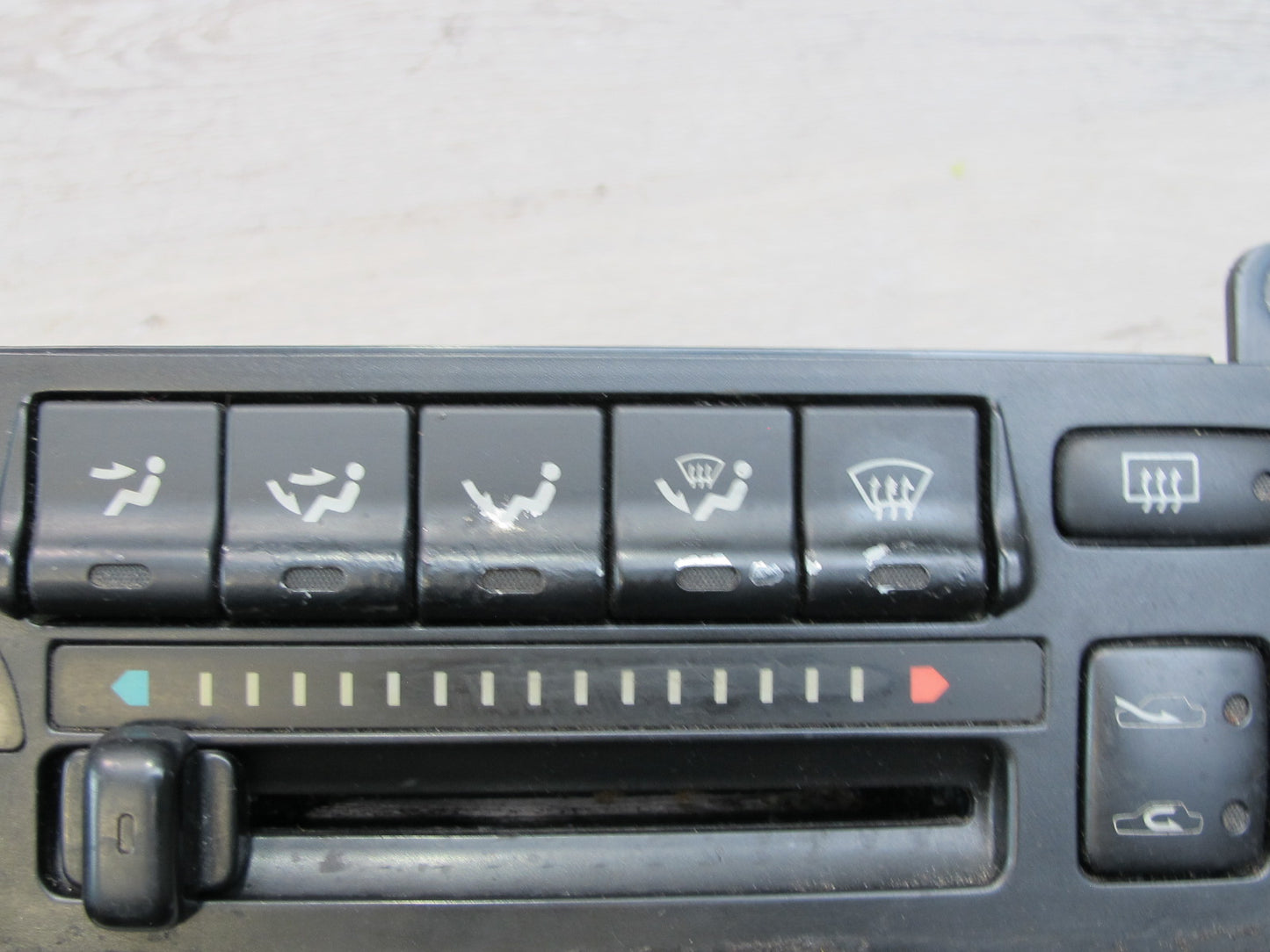 91-95 Toyota SW21L MR2 A/C Heater Climate Control Switch Panel OEM