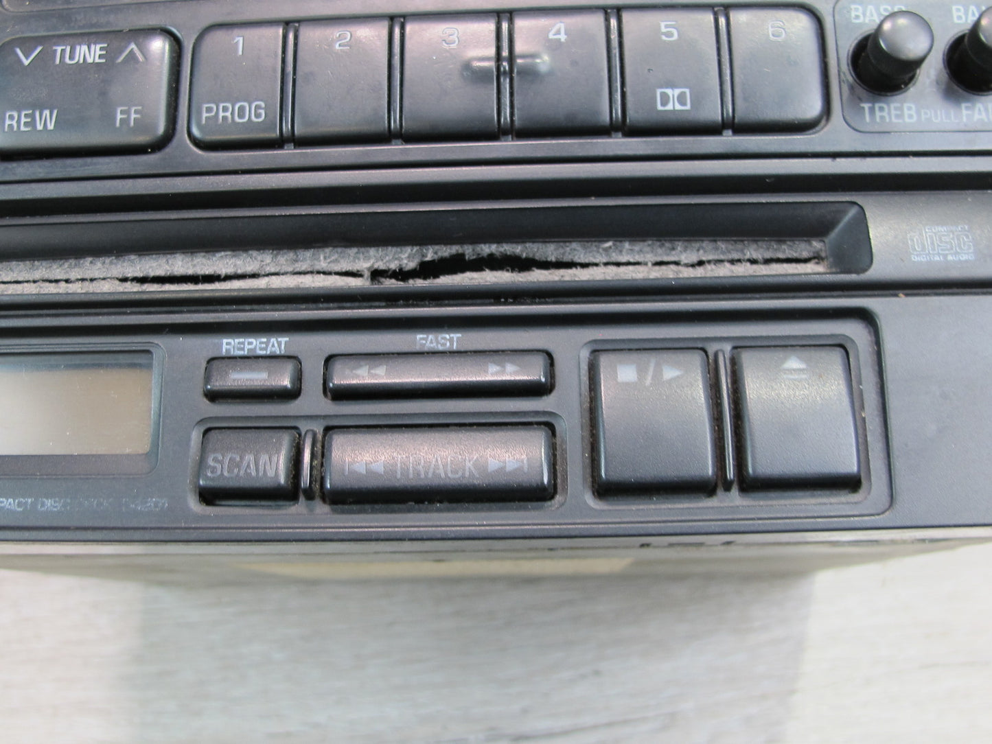 1991 Toyota SW21L MR2 Am/fm Radio Cassette CD Player Head Unit 08601-00801 OEM
