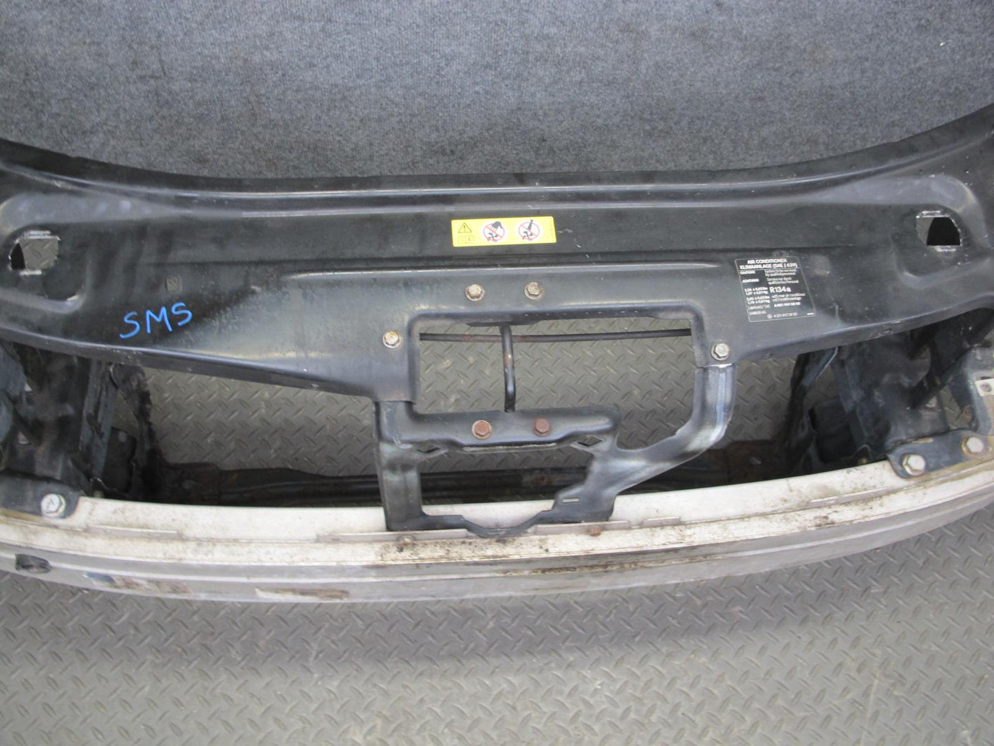 07-09 Mercedes W221 S-class Front Bumper Reinforcement Radiator Support Bar OEM