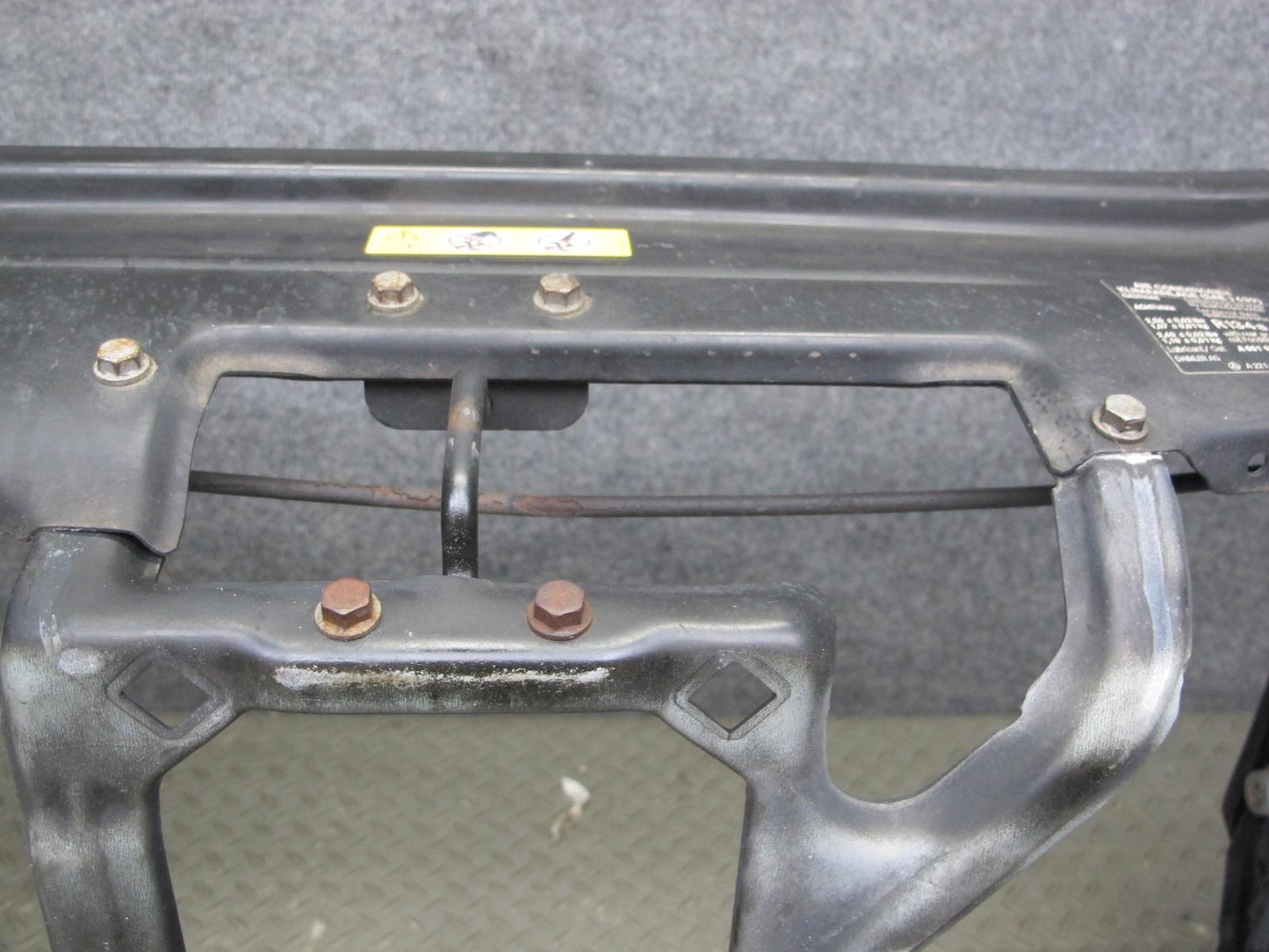 07-09 Mercedes W221 S-class Front Bumper Reinforcement Radiator Support Bar OEM