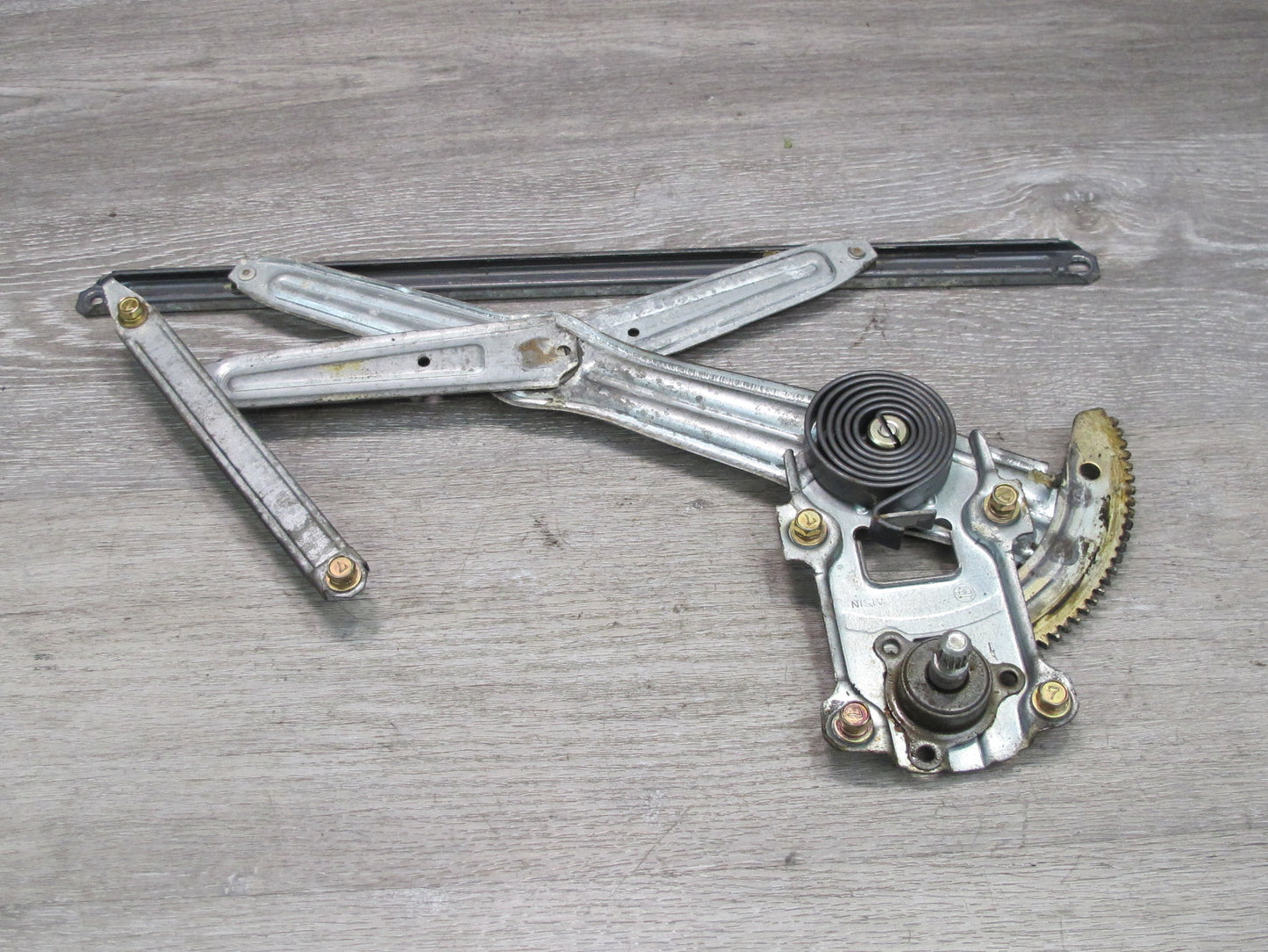 91-95 Toyota SW21L MR2 Left Driver Door Power Window Regulator NO Motor OEM
