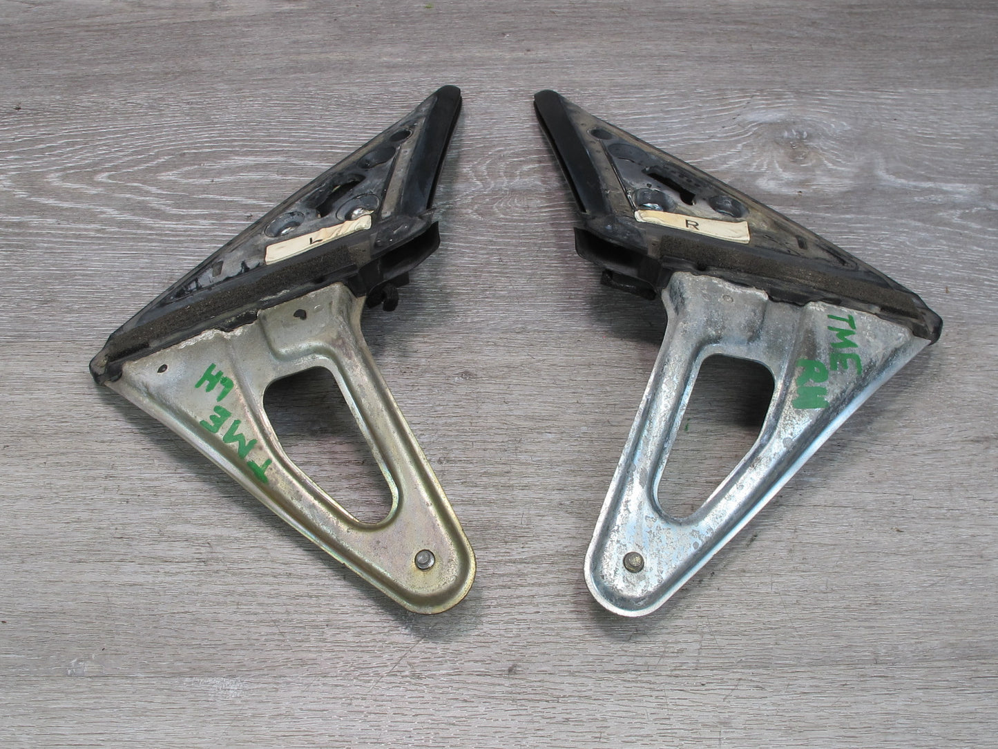 91-95 Toyota SW21L MR2 Set of 2 Left & Right Side Mirror Mount Bracket OEM