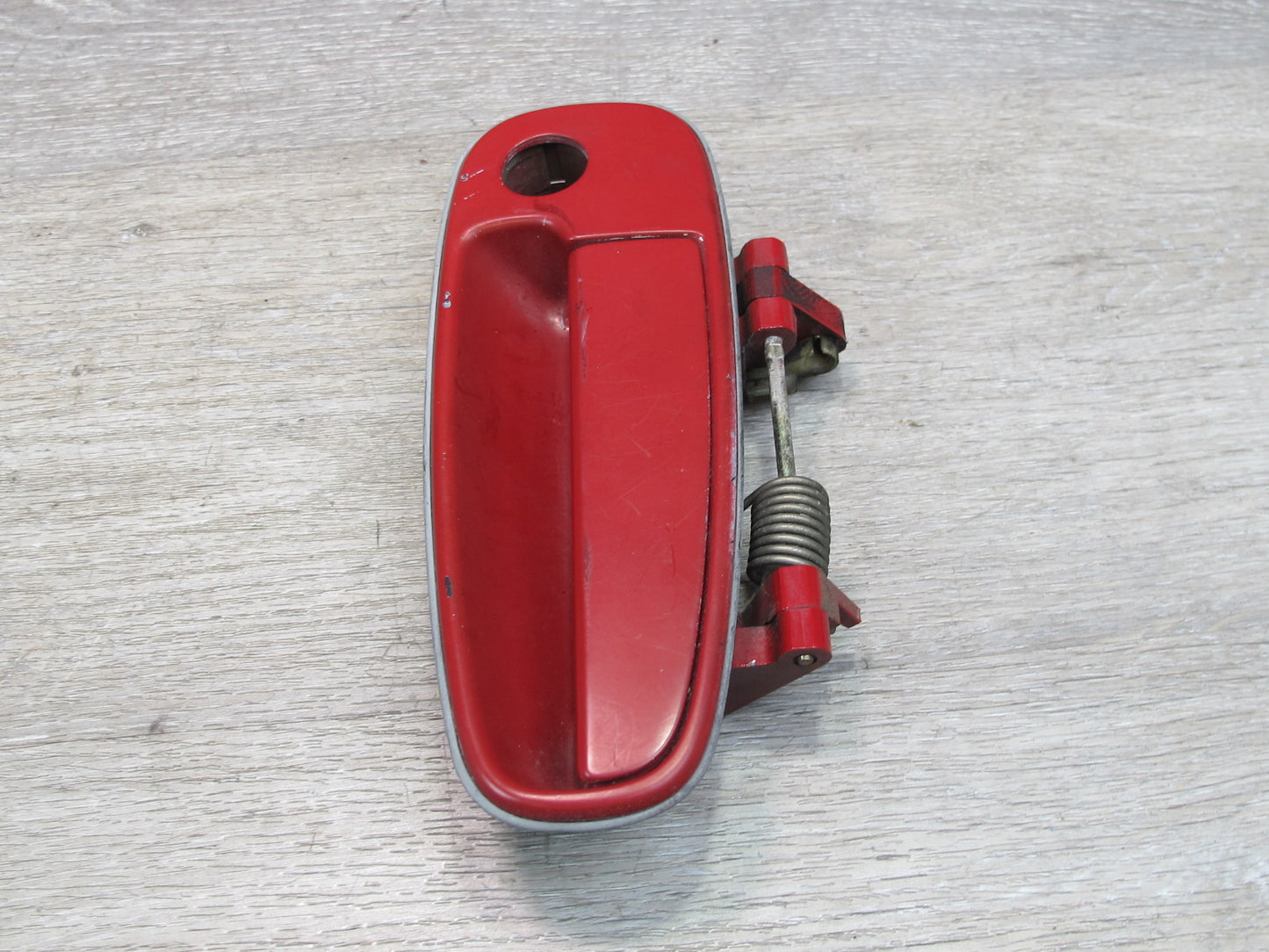91-95 Toyota SW21L MR2 Set of 2 Left & Right Door Exterior Handle RED OEM