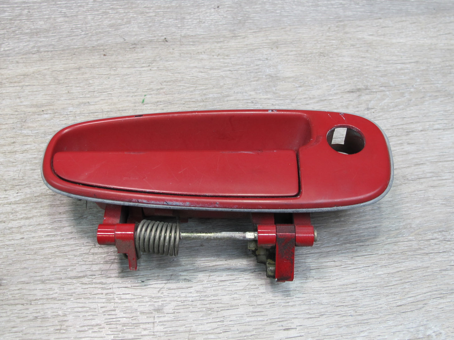 91-95 Toyota SW21L MR2 Set of 2 Left & Right Door Exterior Handle RED OEM
