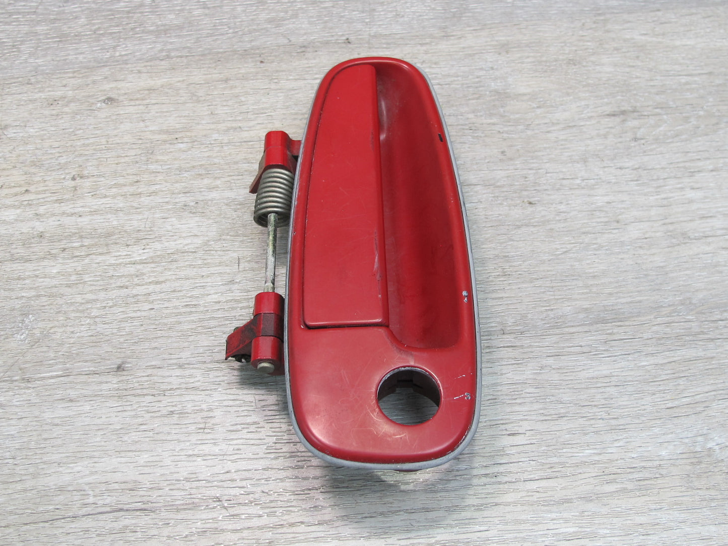 91-95 Toyota SW21L MR2 Set of 2 Left & Right Door Exterior Handle RED OEM