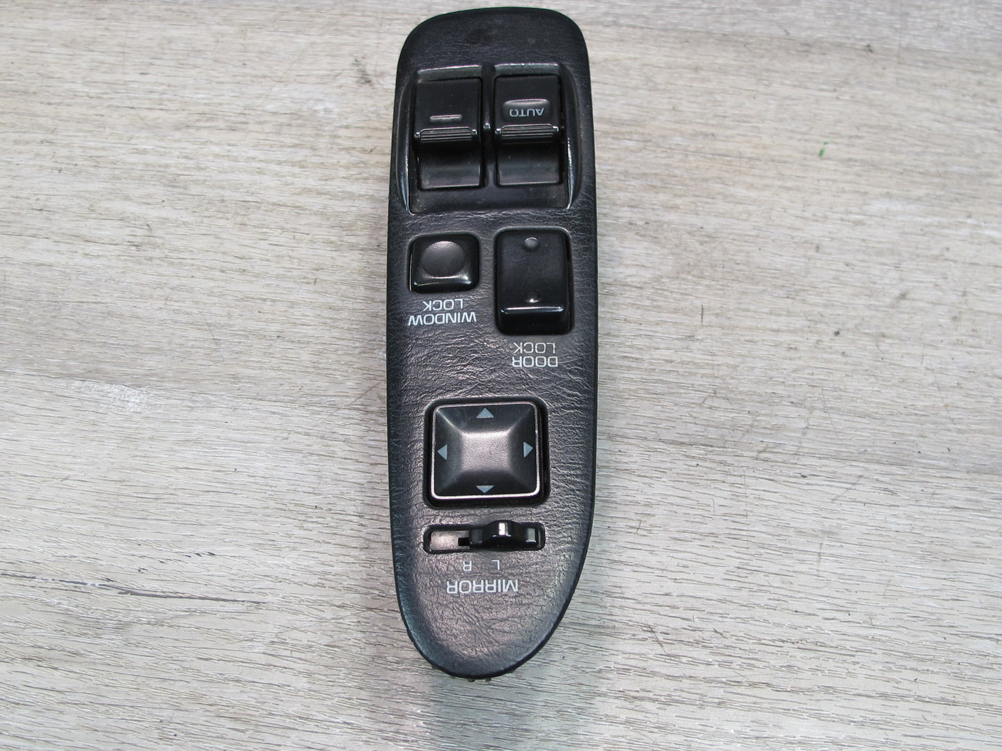 91-95 Toyota SW21L MR2 Set of 2 Left & Right Door Window Mirror Switch Black OEM